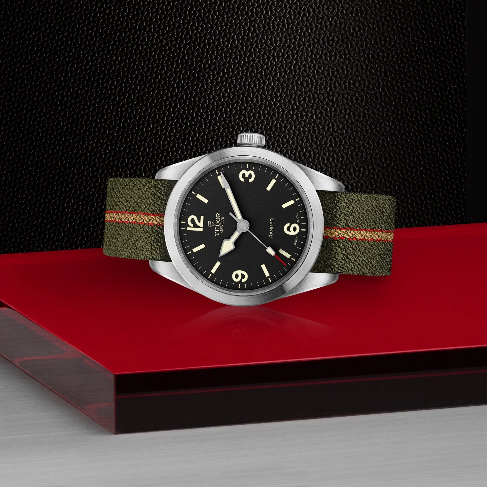 TUDOR Ranger 39mm Chronometer Stainless Steel Automatic Watch M79950-0003 - Image 3
