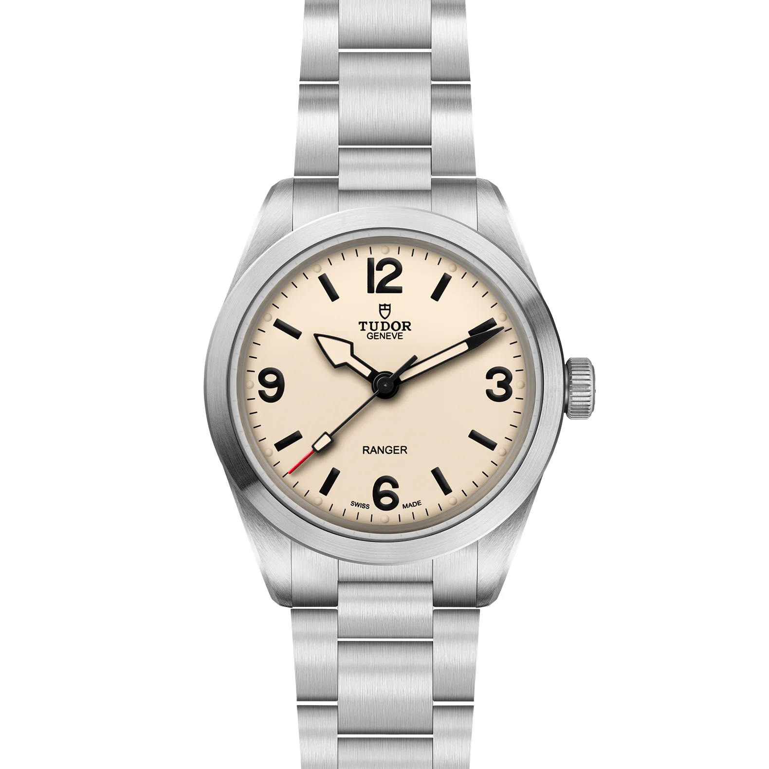TUDOR Ranger 39mm Chronometer Stainless Steel Automatic Watch M79950-0008 - Image 2