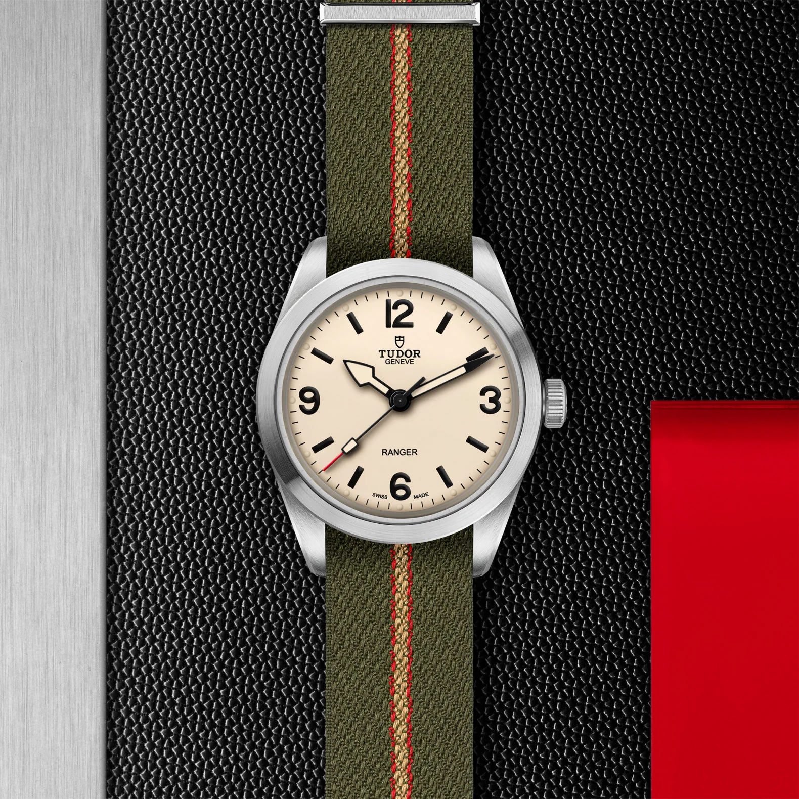 TUDOR Ranger 39mm Chronometer Stainless Steel Automatic Watch M79950-0011 - Image 4