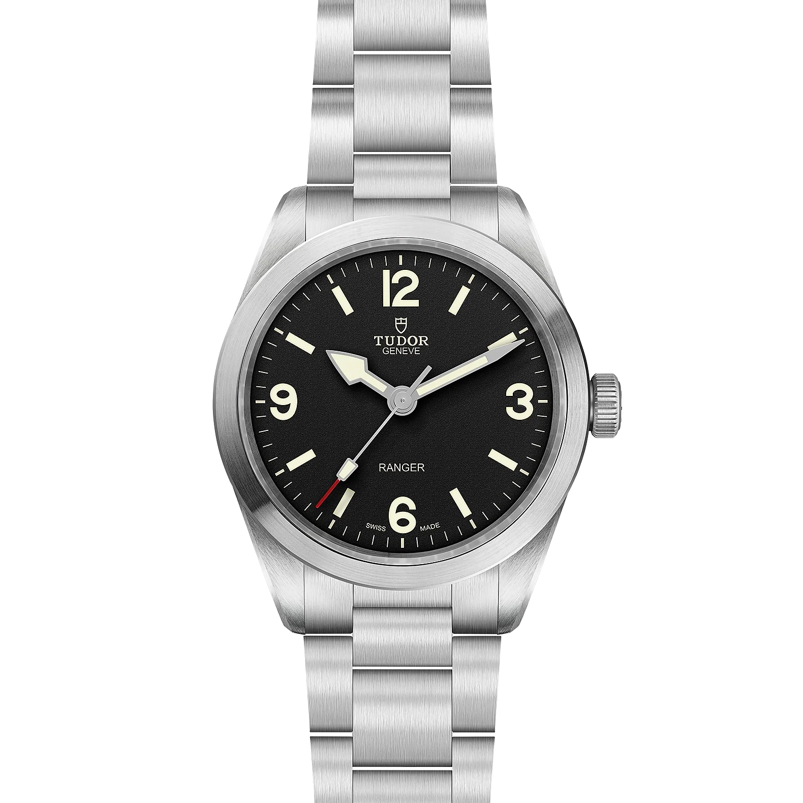 TUDOR Ranger 39mm Chronometer Stainless Steel Automatic Watch M79950-0001 - Image 3