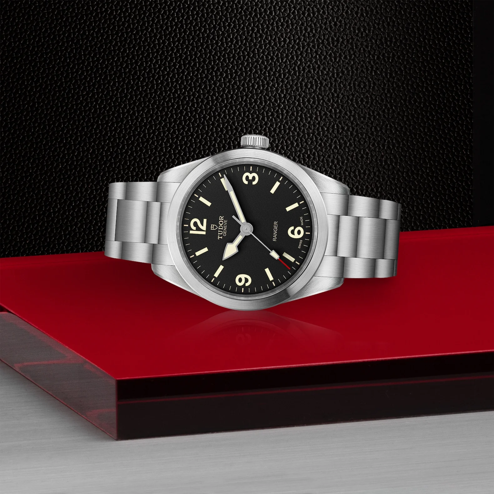 TUDOR Ranger 39mm Chronometer Stainless Steel Automatic Watch M79950-0001 - Image 4