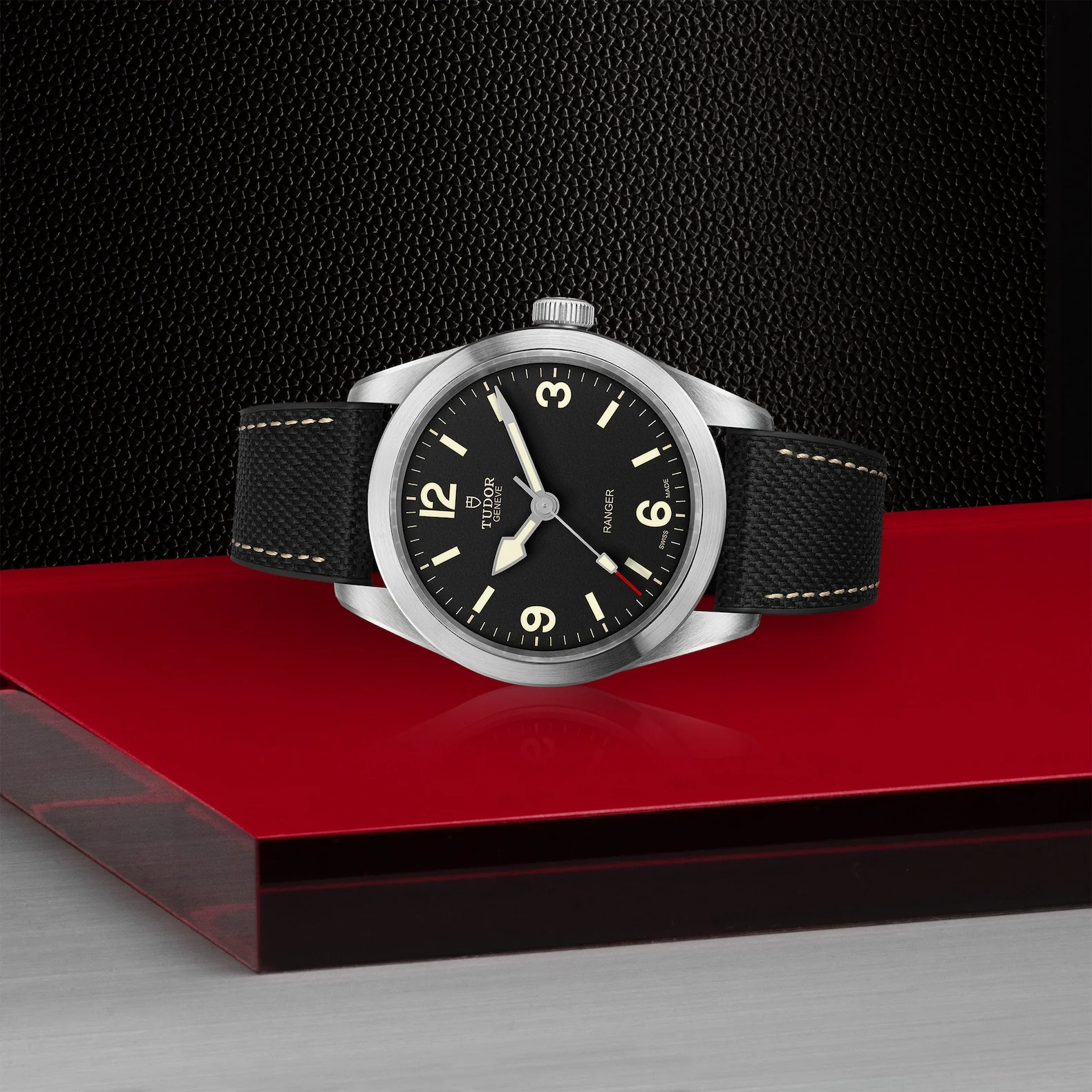 TUDOR Ranger 39mm Chronometer Stainless Steel Automatic Watch M79950-0002 - Image 4