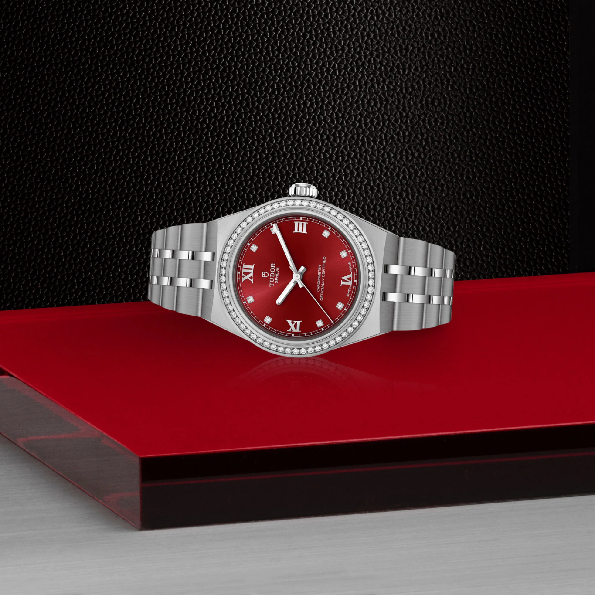 TUDOR Royal 30mm Stainless Steel Diamond Master Chronometer Automatic Watch M2830A1S0-0002 - Image 4