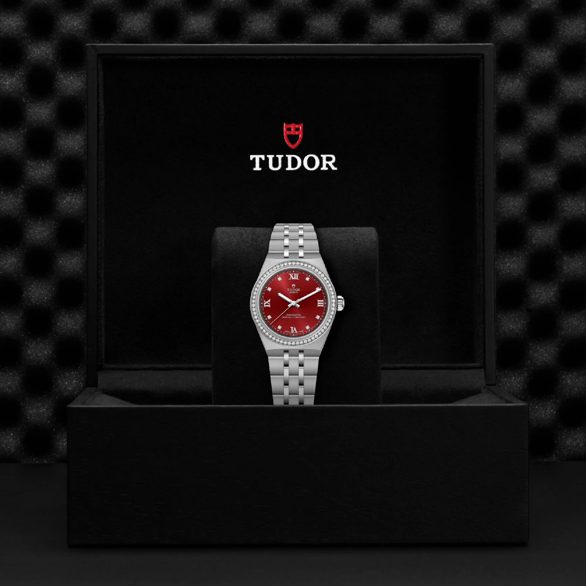 TUDOR Royal 30mm Stainless Steel Diamond Master Chronometer Automatic Watch M2830A1S0-0002 - Image 5