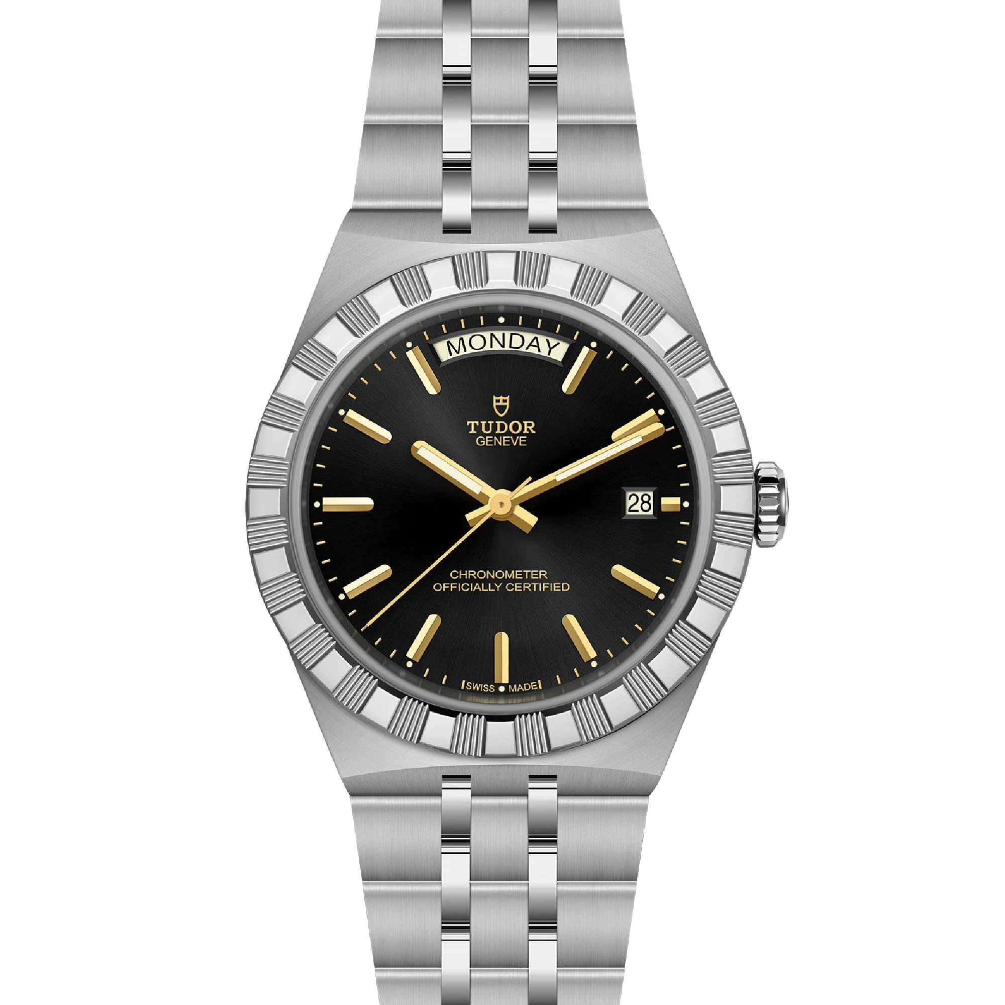TUDOR Royal 40mm Stainless Steel Master Chronometer Automatic Watch M2840D1A0-0001 - Image 2