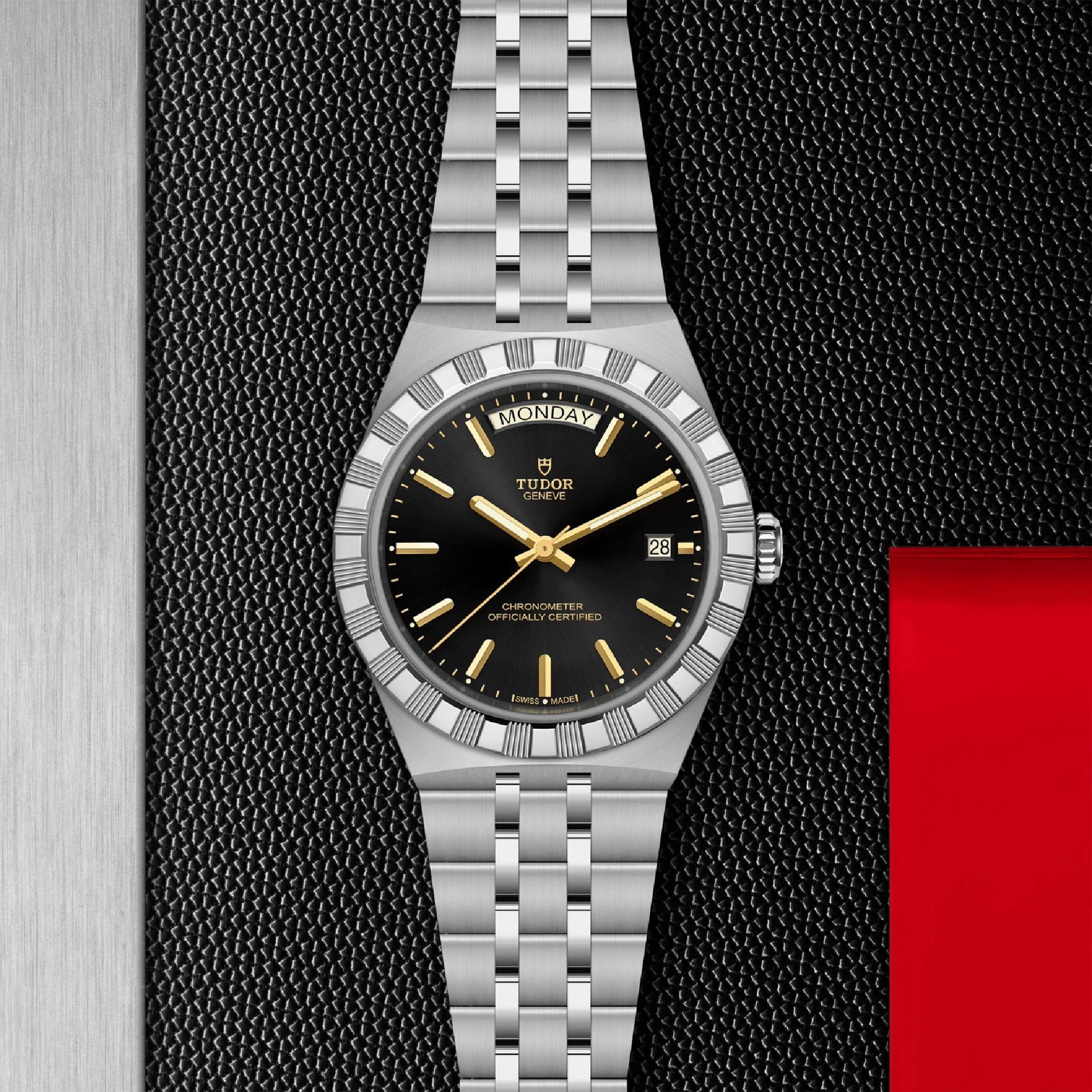 TUDOR Royal 40mm Stainless Steel Master Chronometer Automatic Watch M2840D1A0-0001 - Image 3