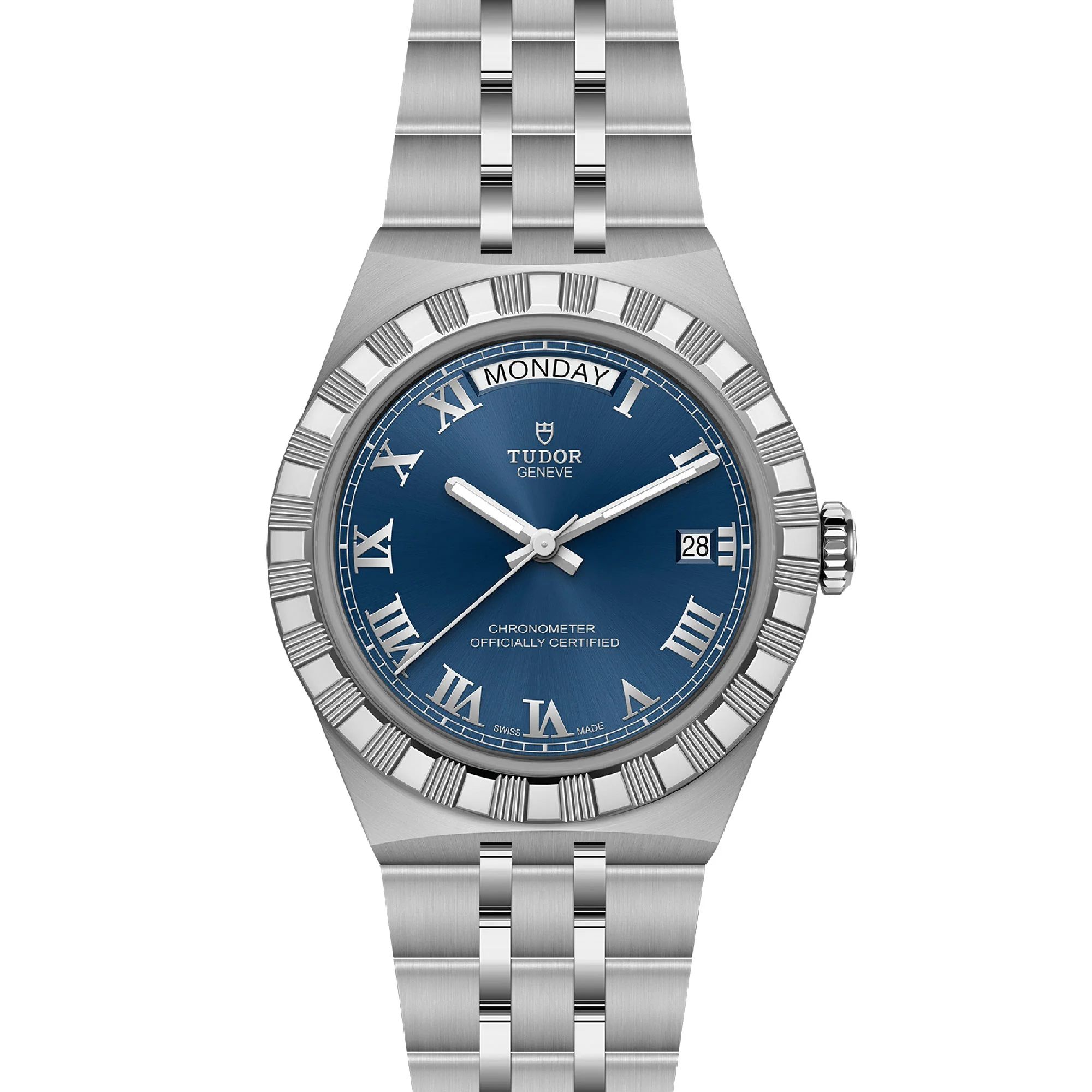 TUDOR Royal 40mm Stainless Steel Master Chronometer Automatic Watch M2840D1A0-0002 - Image 2