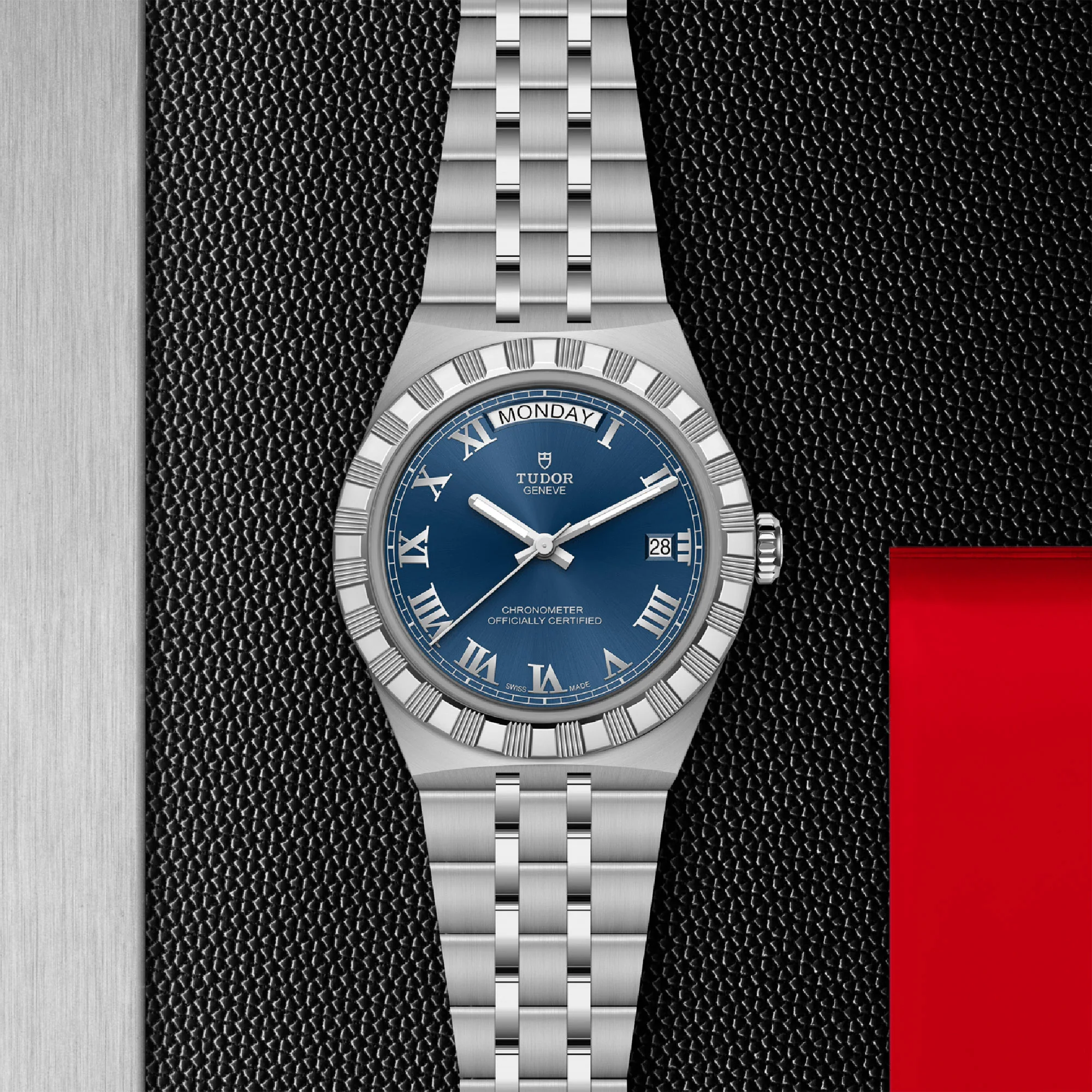 TUDOR Royal 40mm Stainless Steel Master Chronometer Automatic Watch M2840D1A0-0002 - Image 3