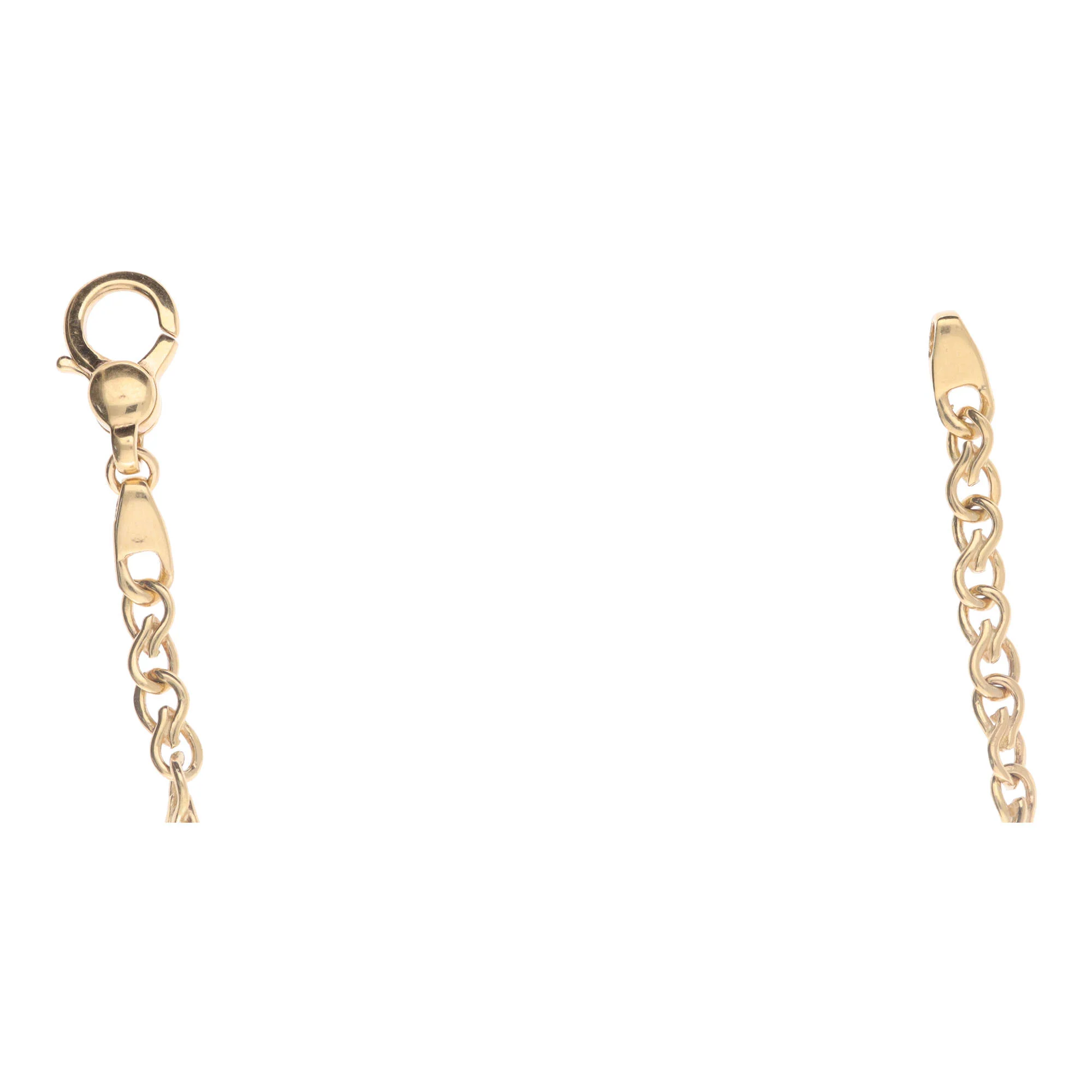 Twisted Teardrop 18ct Yellow Gold Necklace - Image 4