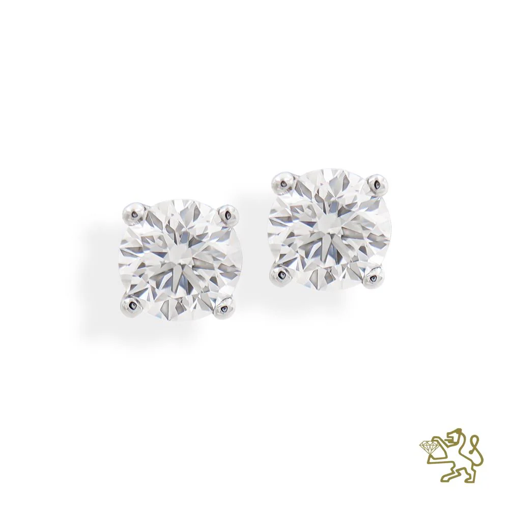Windsor 0.51ct Diamond Platinum Earrings