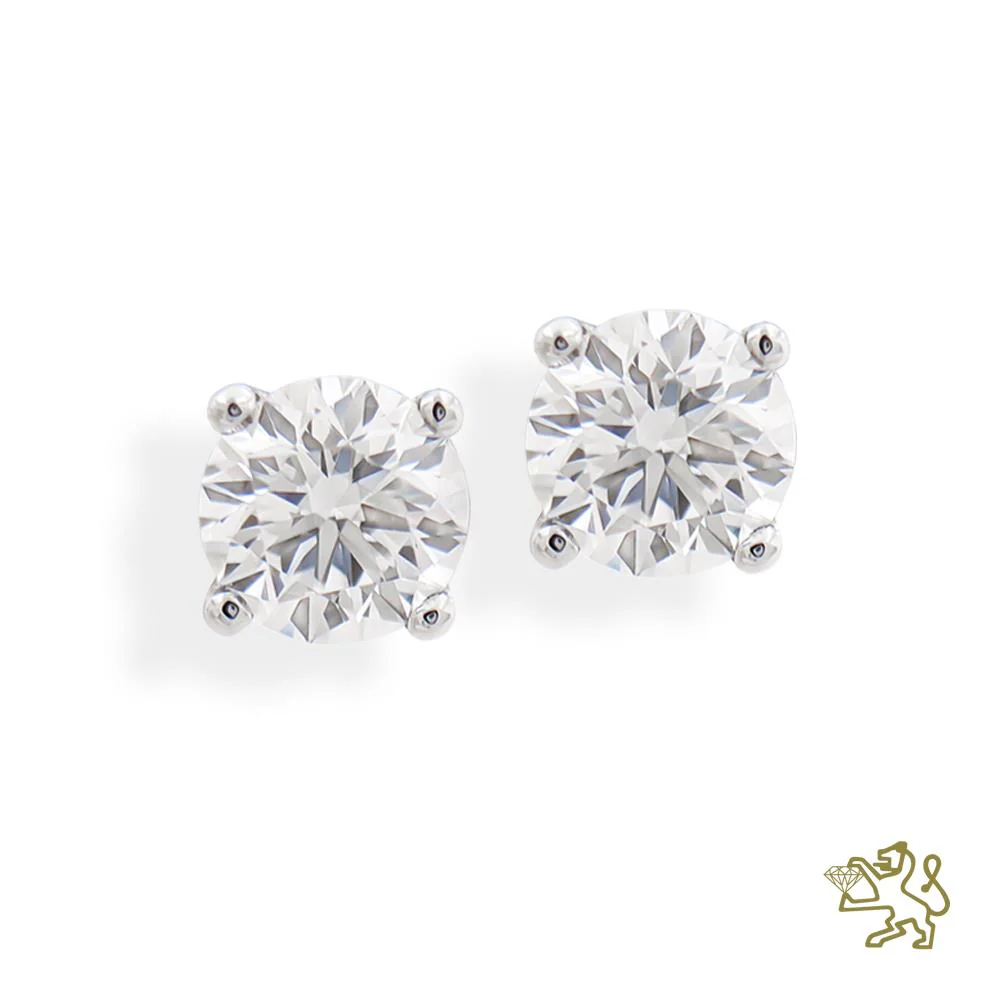 Windsor 0.80ct Diamond Platinum Earrings