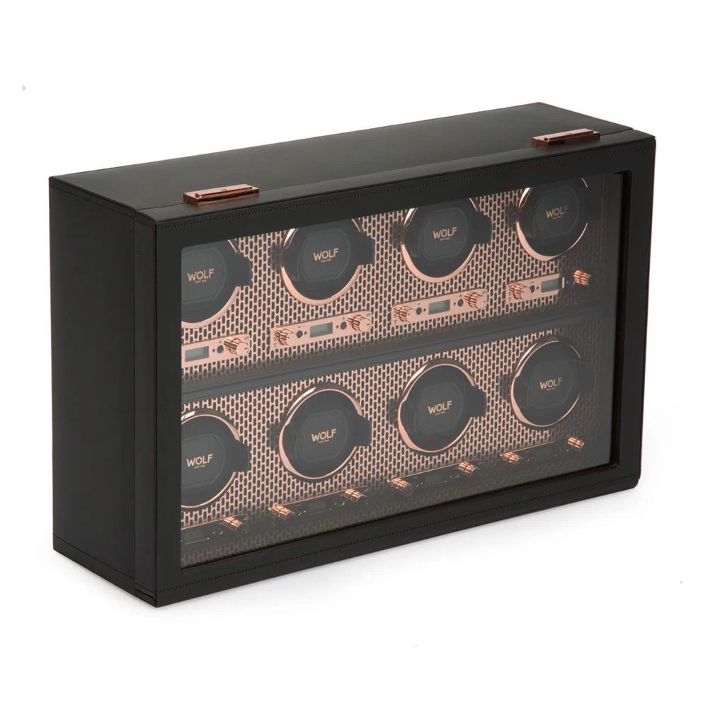 WOLF Axis 8 Piece Copper Watch Winder - ONLINE EXCLUSIVE - Image 4
