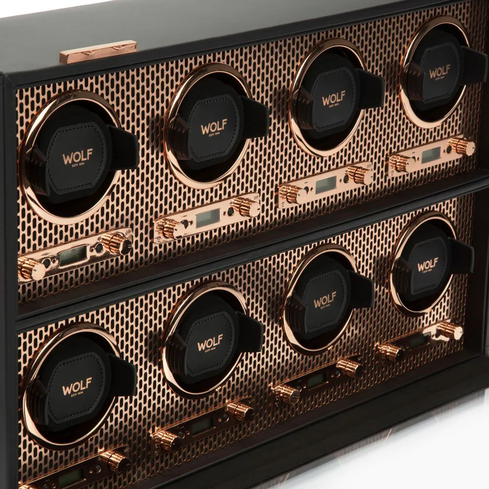 WOLF Axis 8 Piece Copper Watch Winder - ONLINE EXCLUSIVE - Image 5