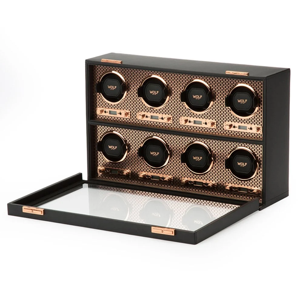 WOLF Axis 8 Piece Watch Winder - Image 2