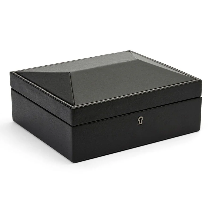 Wolf British Racing 8 Piece Watch Box Black - Image 2