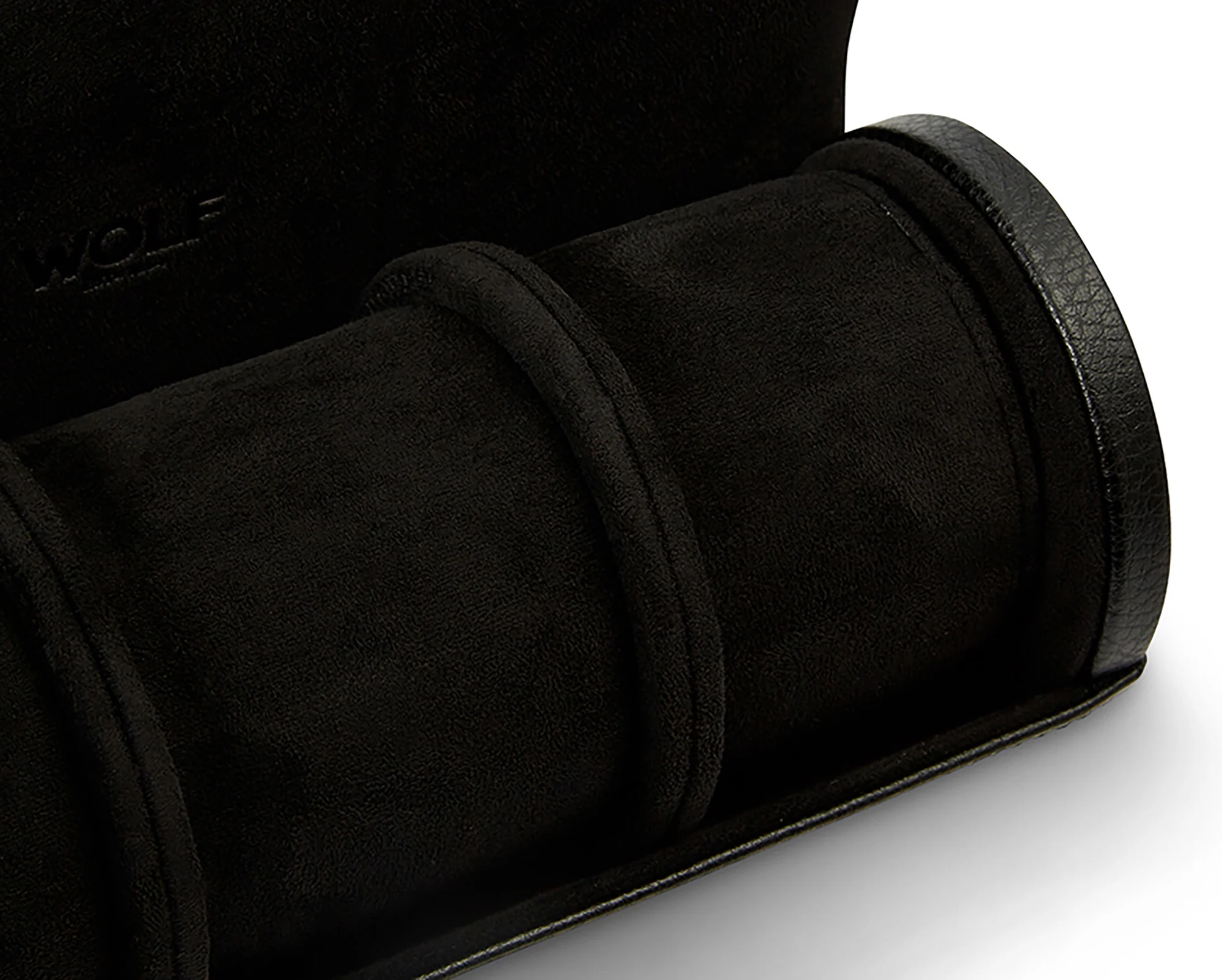 WOLF British Racing Black Triple Watch Roll - Image 6