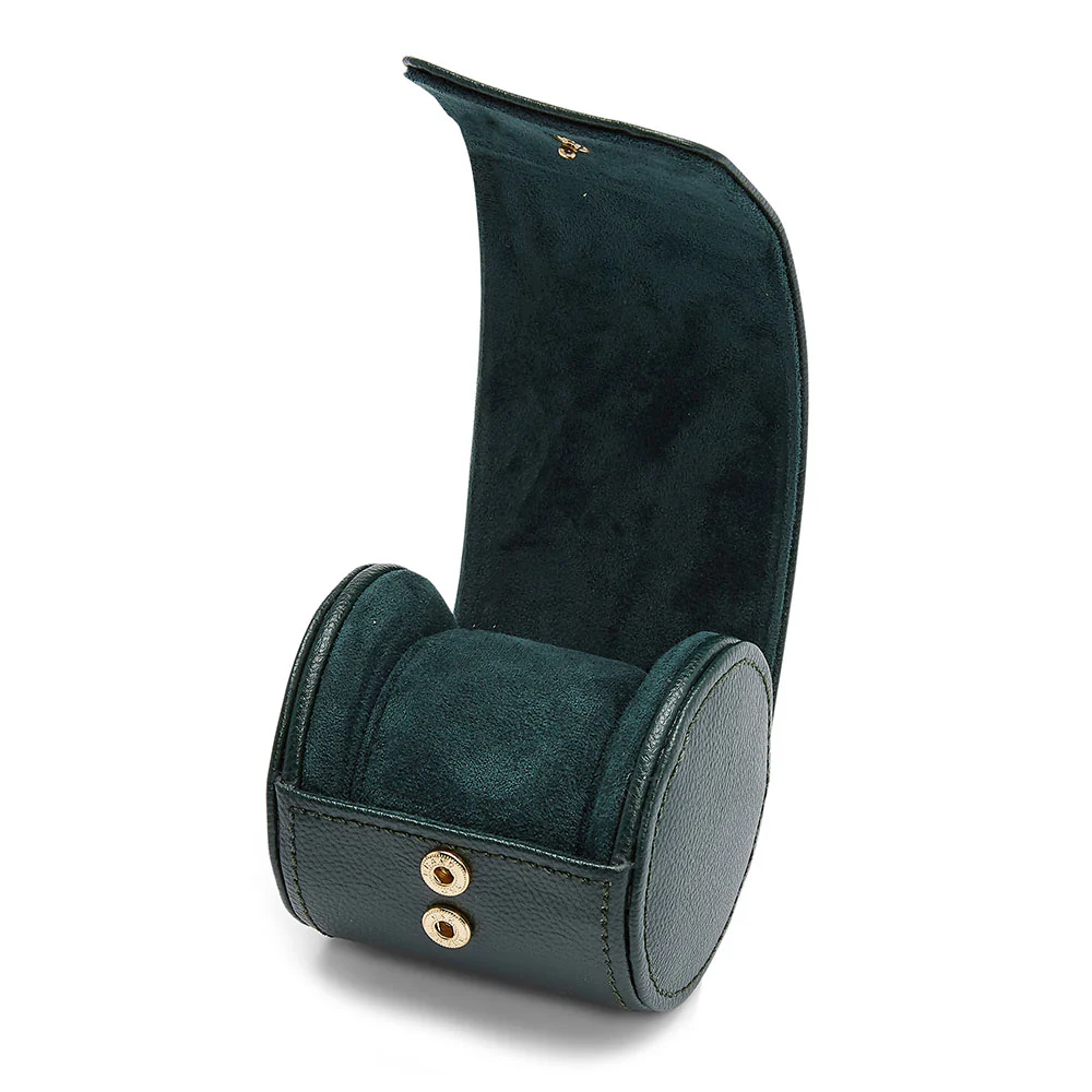Wolf British Racing Green Single Watch Roll - Image 2