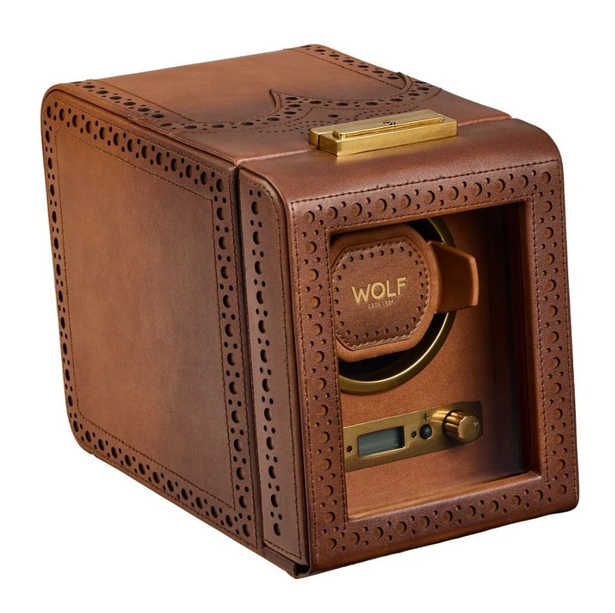 WOLF Brogue Single Watch Winder - Image 3