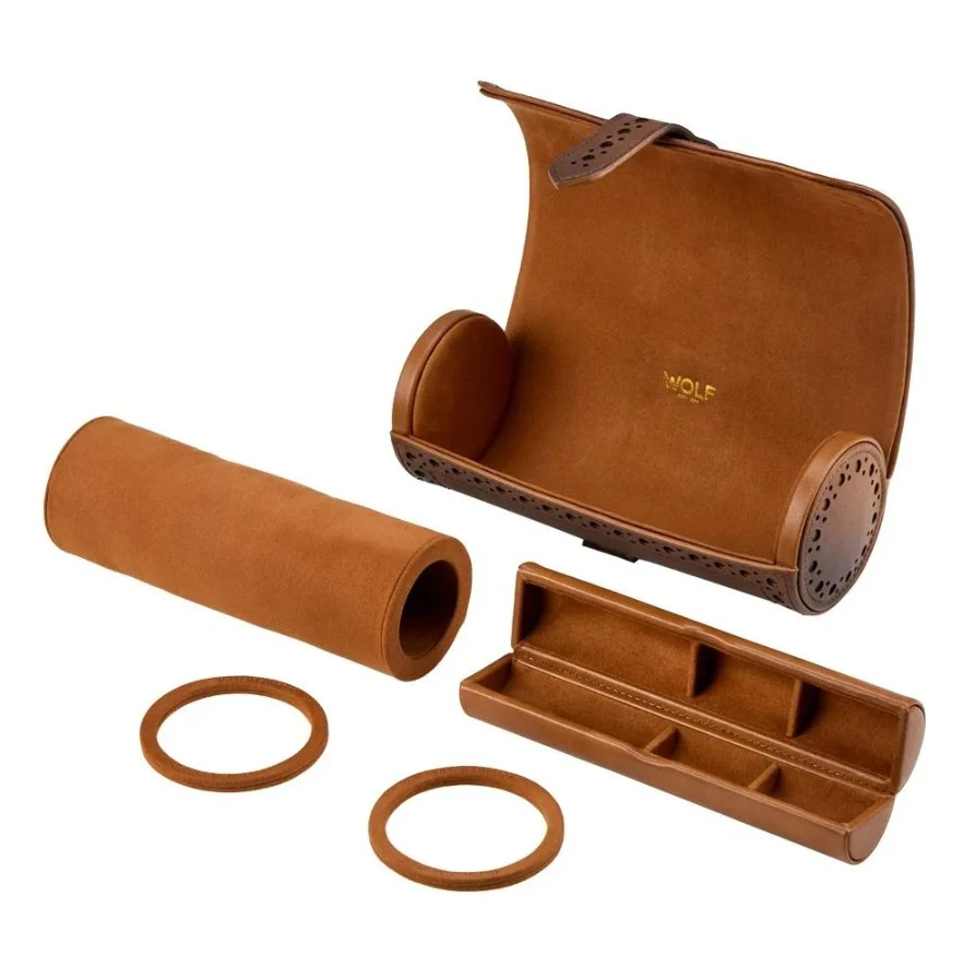Wolf Brogue Triple Watch Roll - Image 5