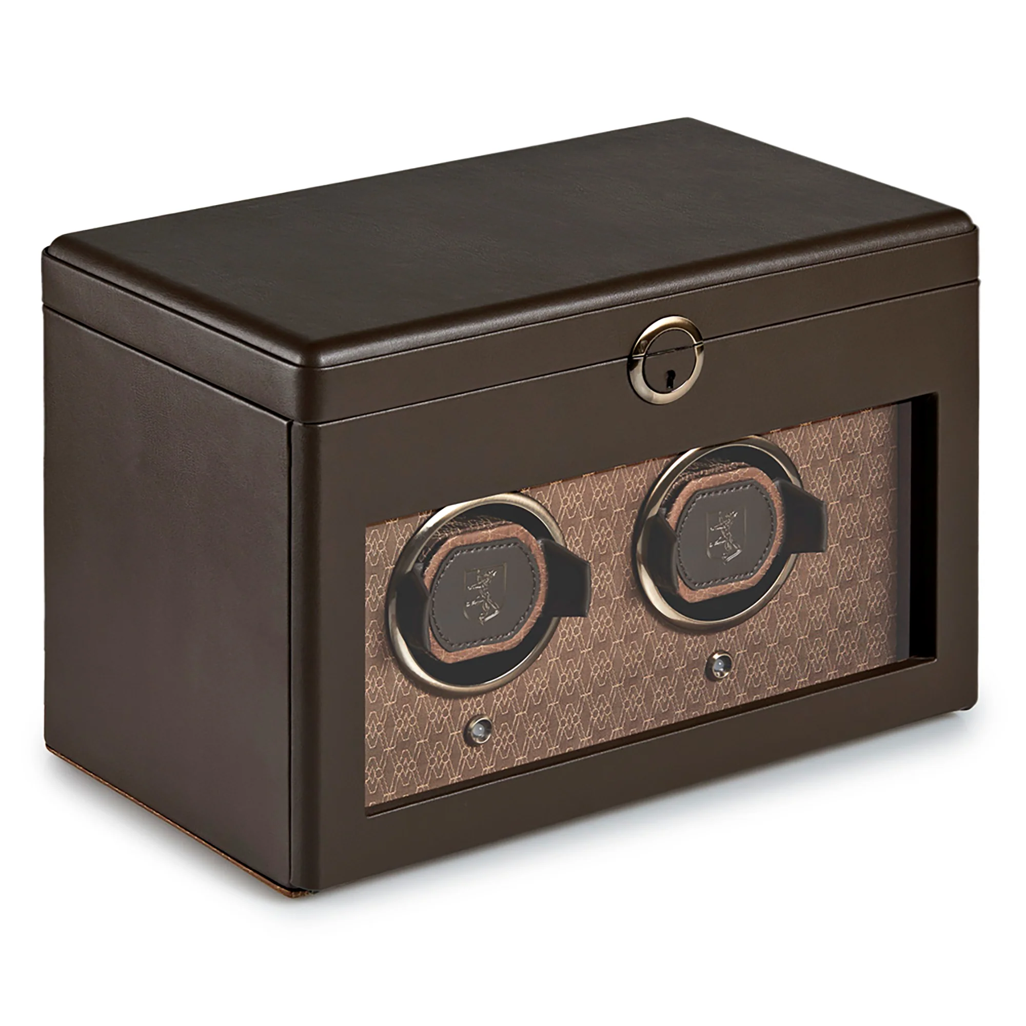 WOLF Earth Watch Winder Double Coffee - Image 2