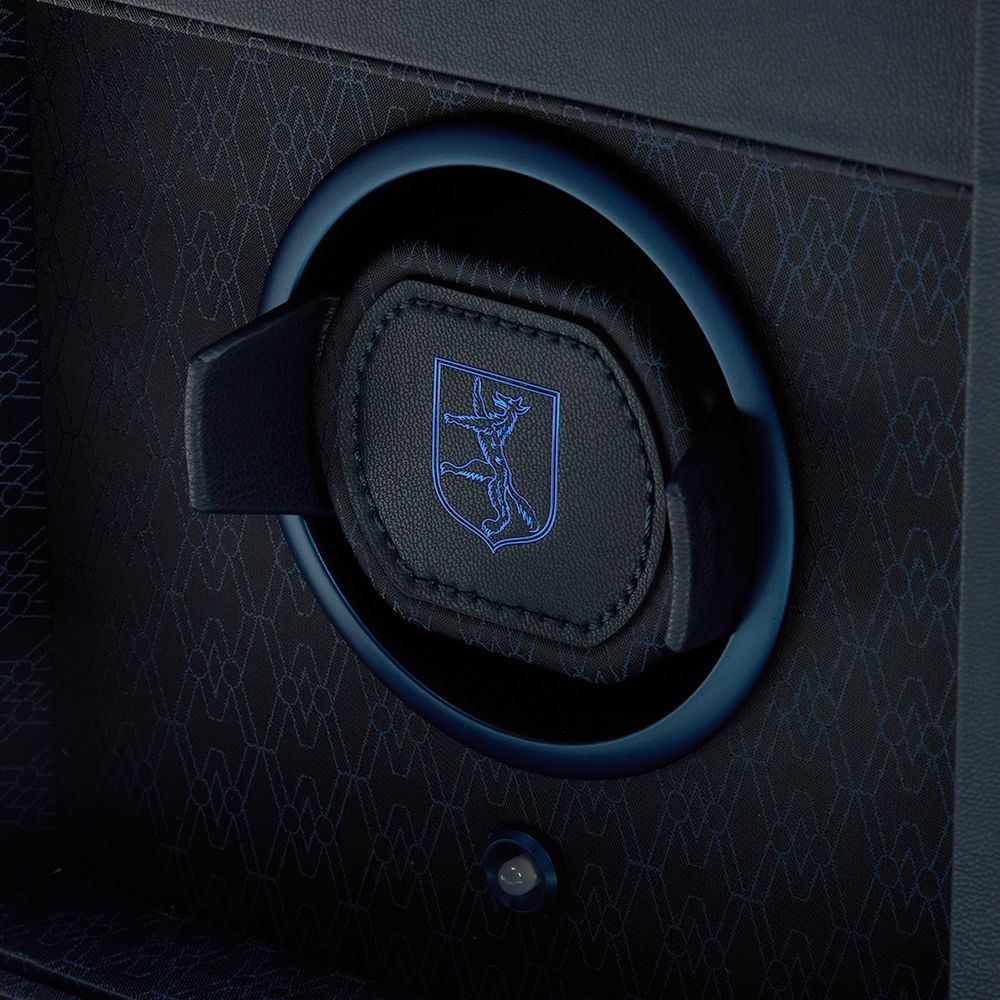WOLF Earth Single Watch Winder Midnight Blue - ONLINE EXCLUSIVE - Image 2