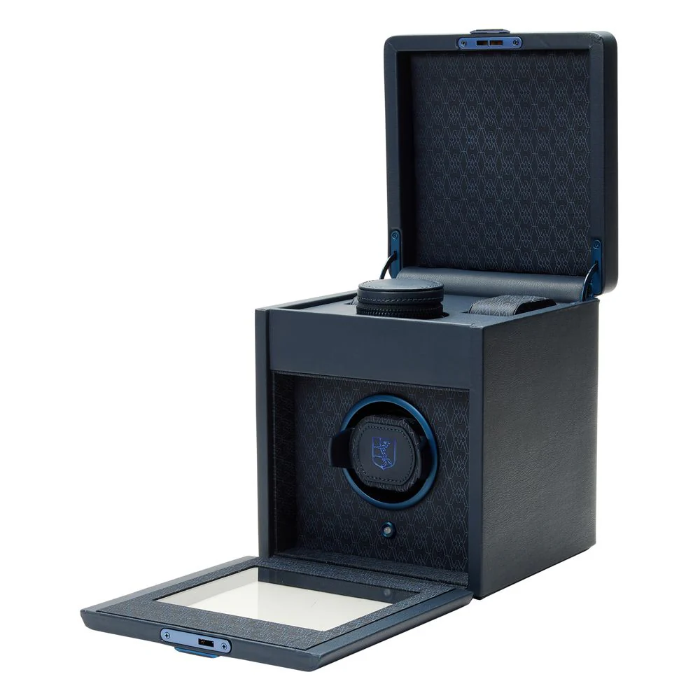 WOLF Earth Single Watch Winder Midnight Blue - ONLINE EXCLUSIVE - Image 4