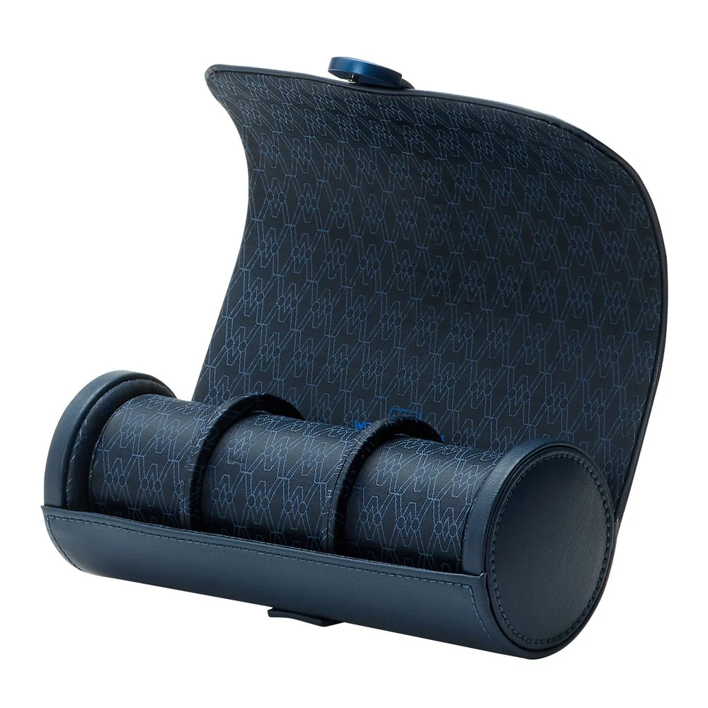 WOLF Earth Triple Watch Roll Midnight Blue - ONLINE EXCLUSIVE - Image 2
