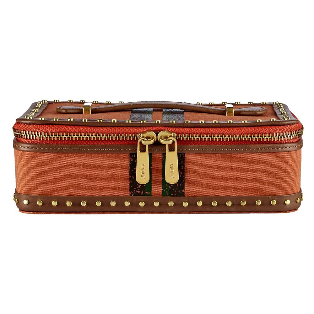 WOLF Ida 190th Anniversary Orange Zip Jewellery Case - ONLINE EXCLUSIVE