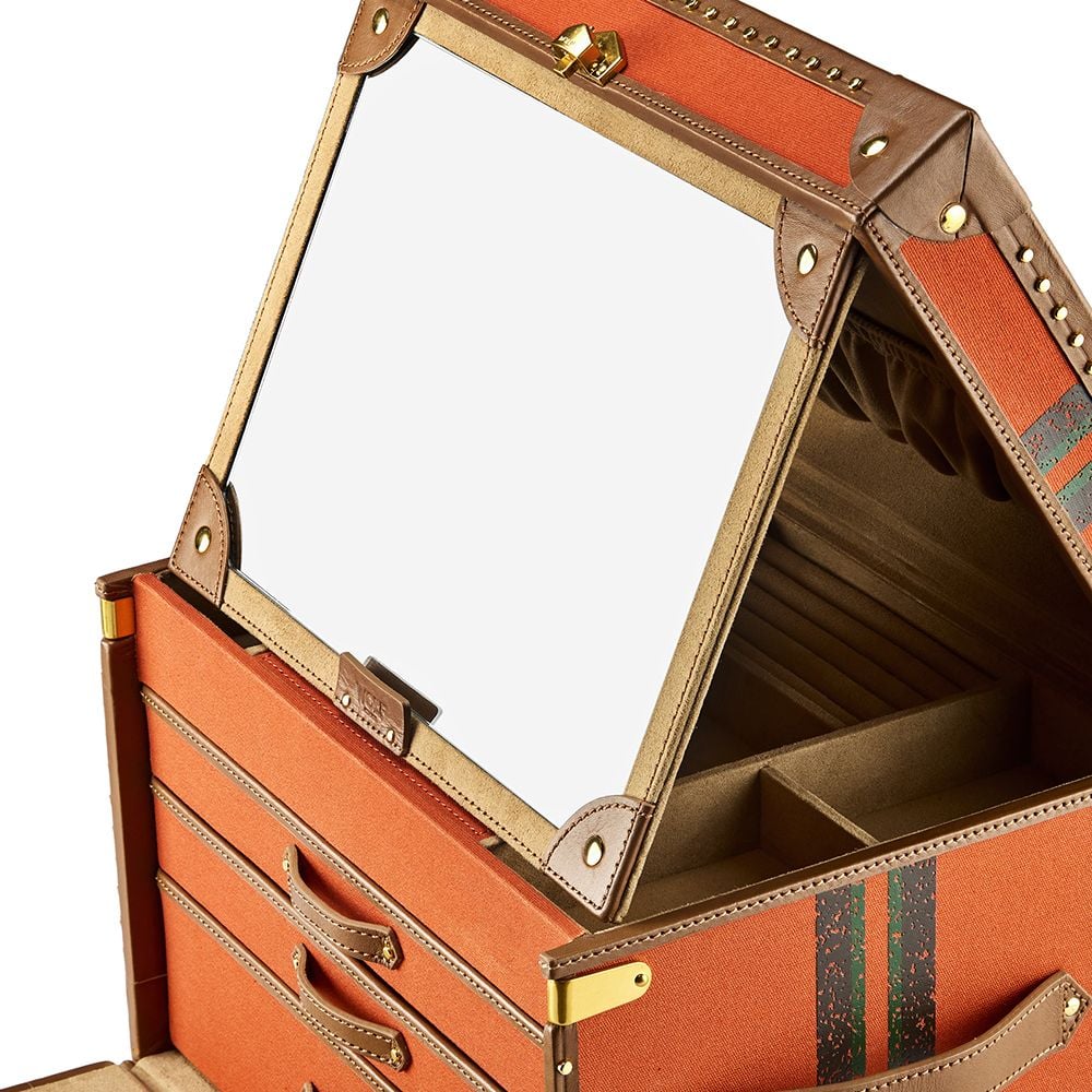 WOLF Ida 190th Anniversary Orange Trunk Jewellery Box - ONLINE EXCLUSIVE - Image 6