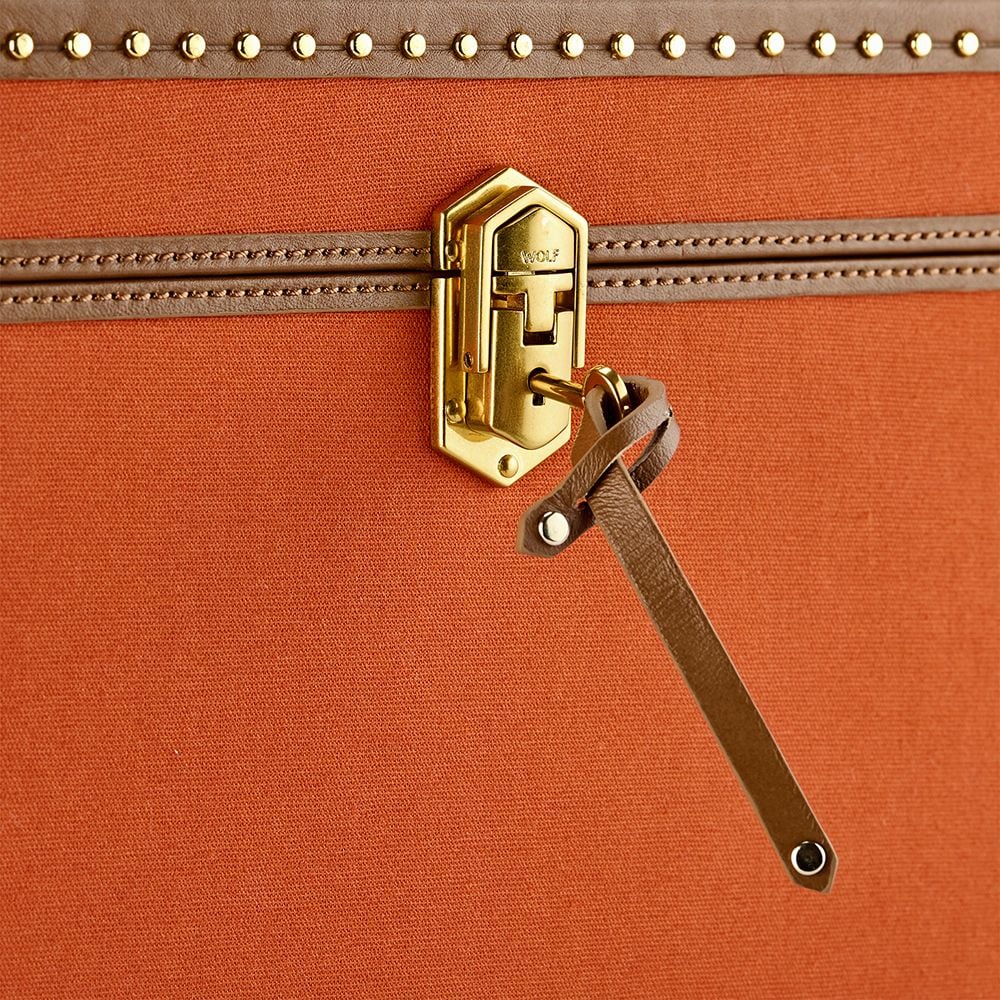 WOLF Ida 190th Anniversary Orange Trunk Jewellery Box - ONLINE EXCLUSIVE - Image 8