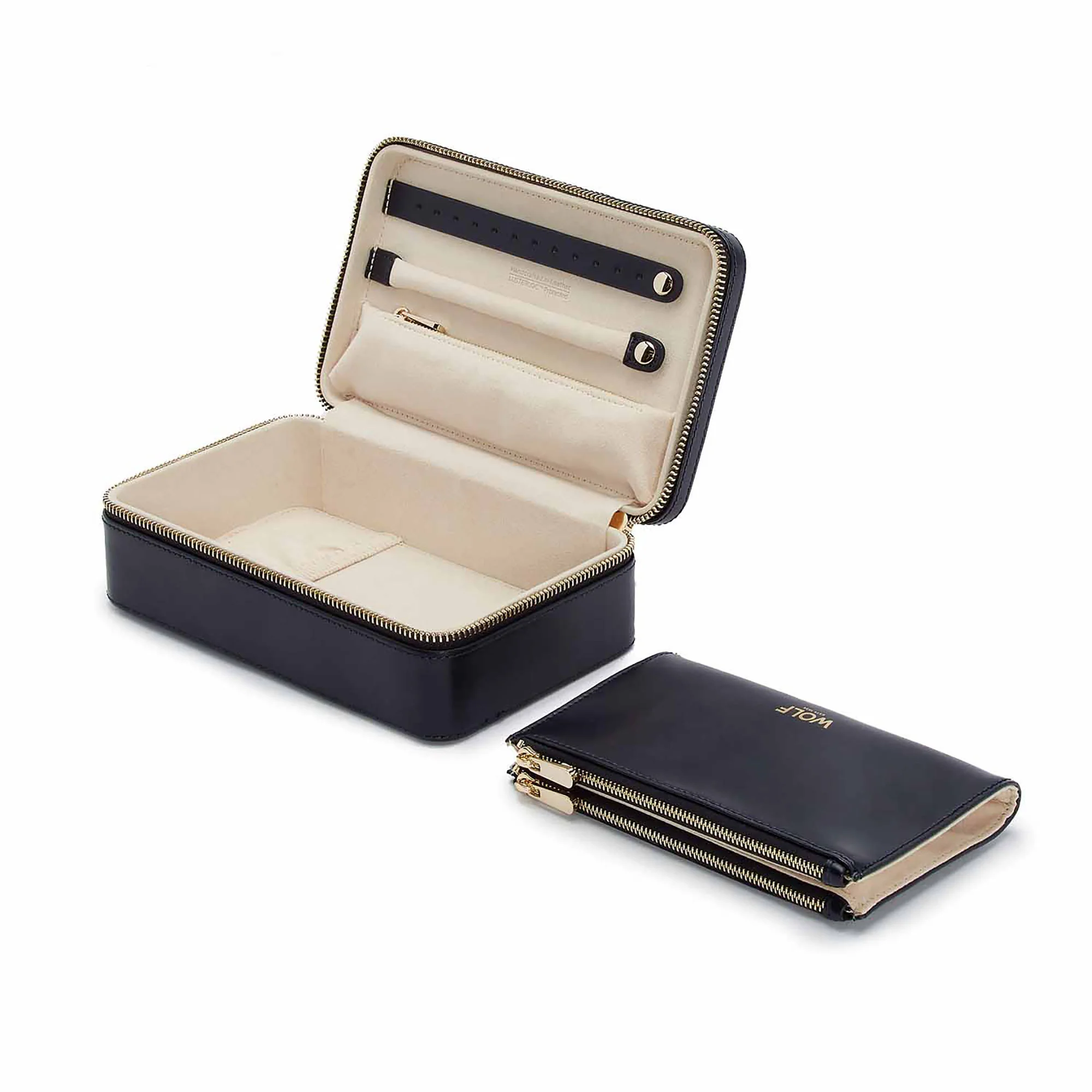 Wolf Maria Navy Medium Zip Case - Image 3
