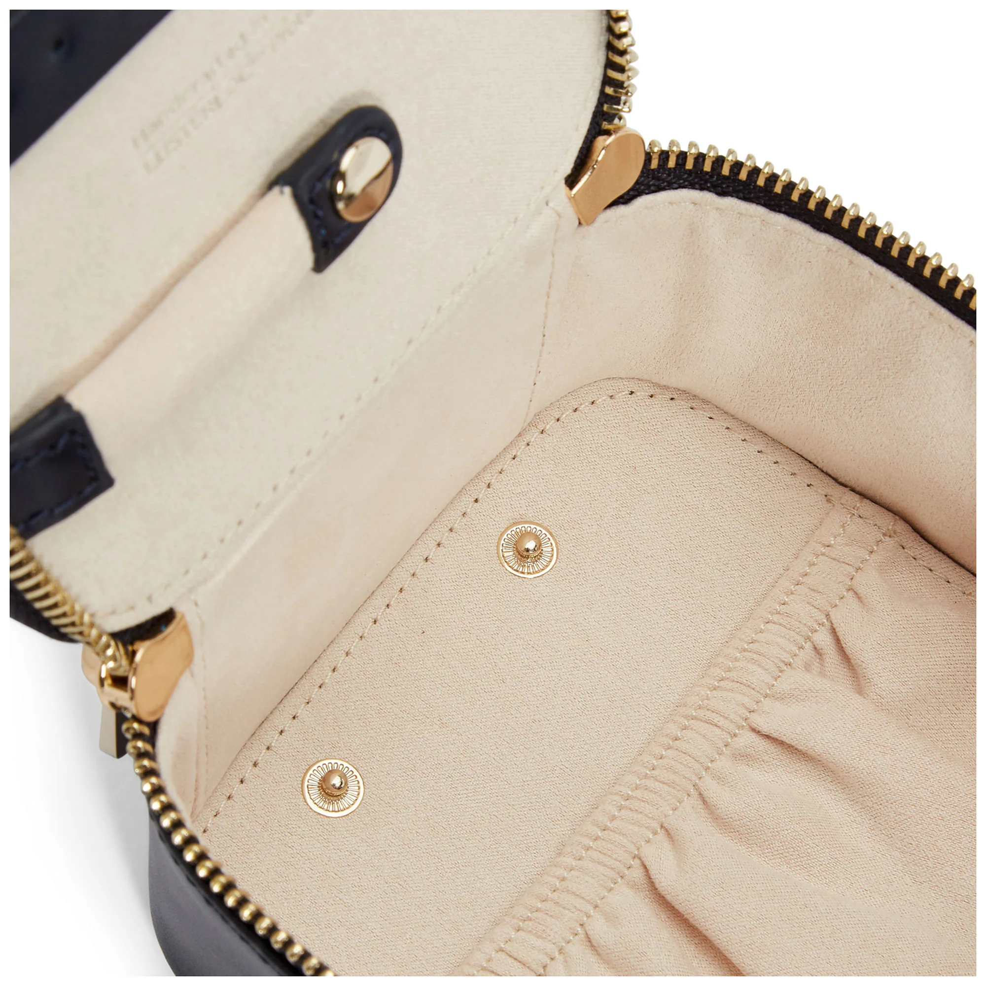 Wolf Maria Navy Zip Jewellery Cube - Image 5