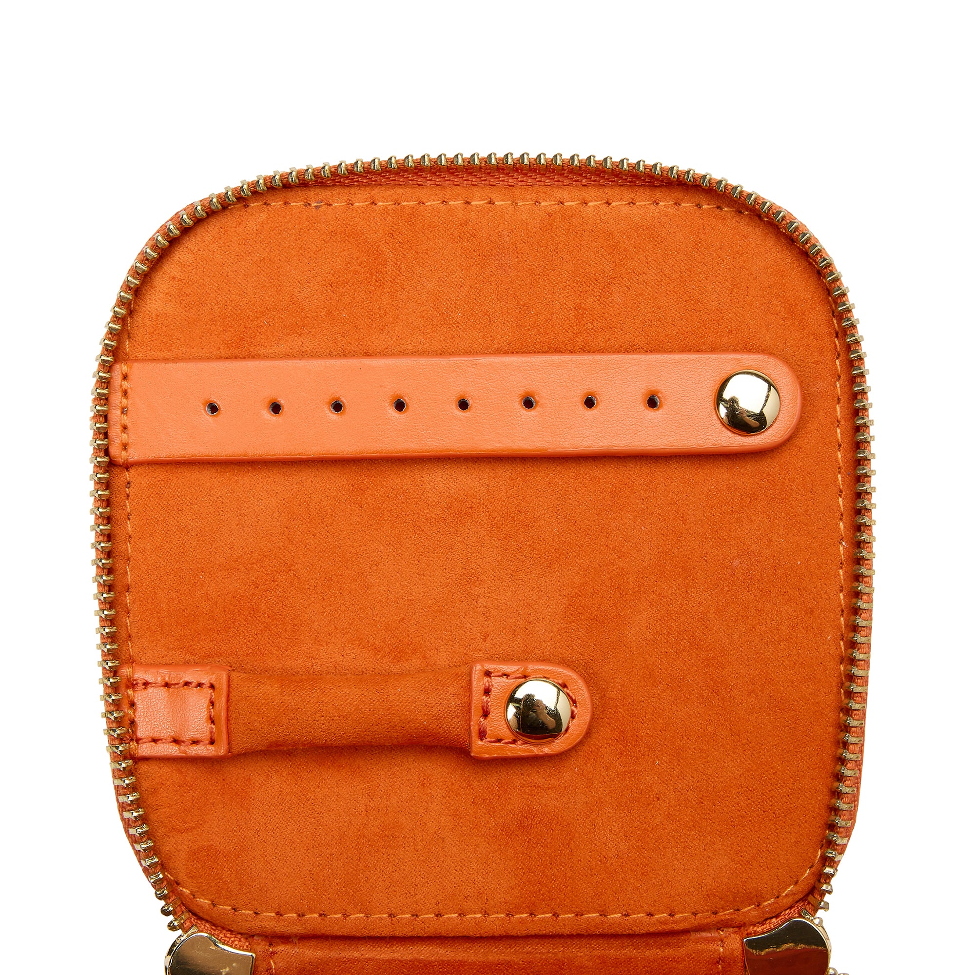 WOLF Maria Tangerine Zip Jewellery Cube - Image 4