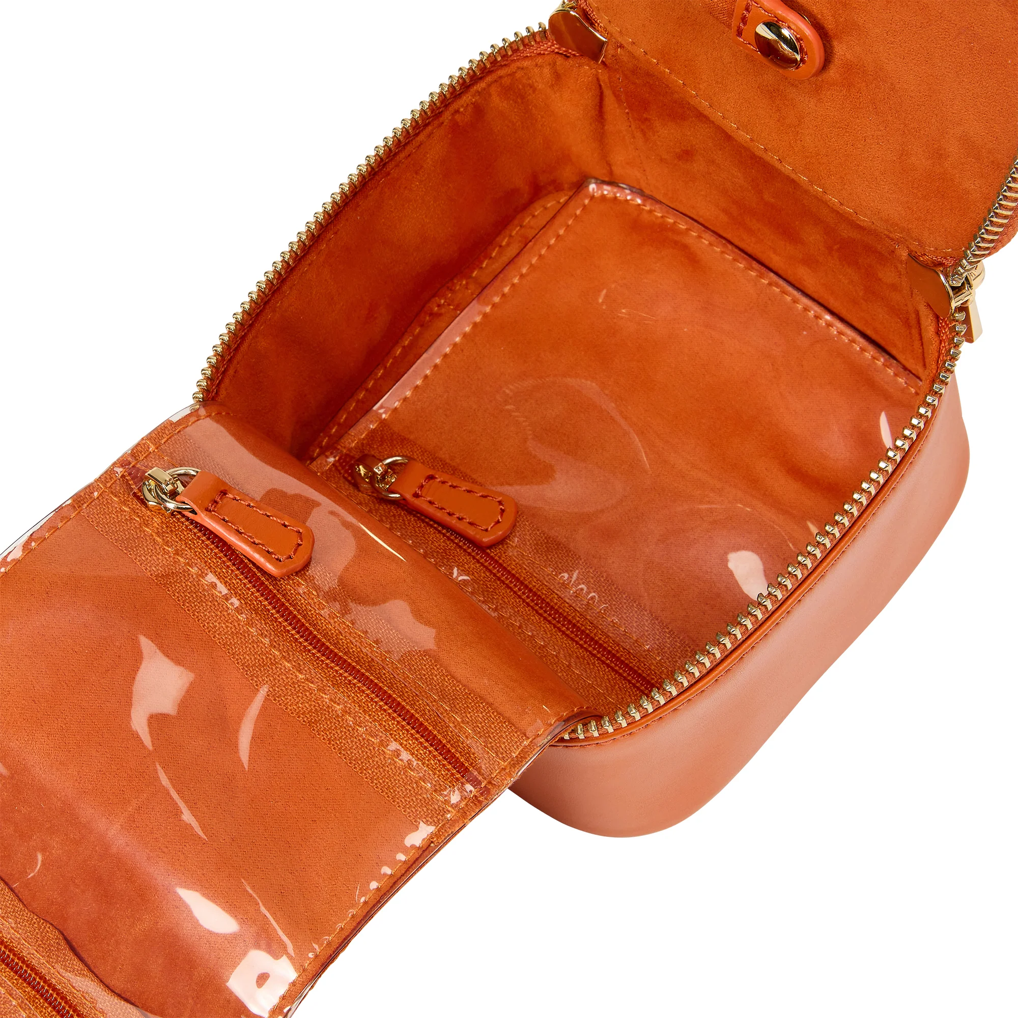 WOLF Maria Tangerine Zip Jewellery Cube - Image 5