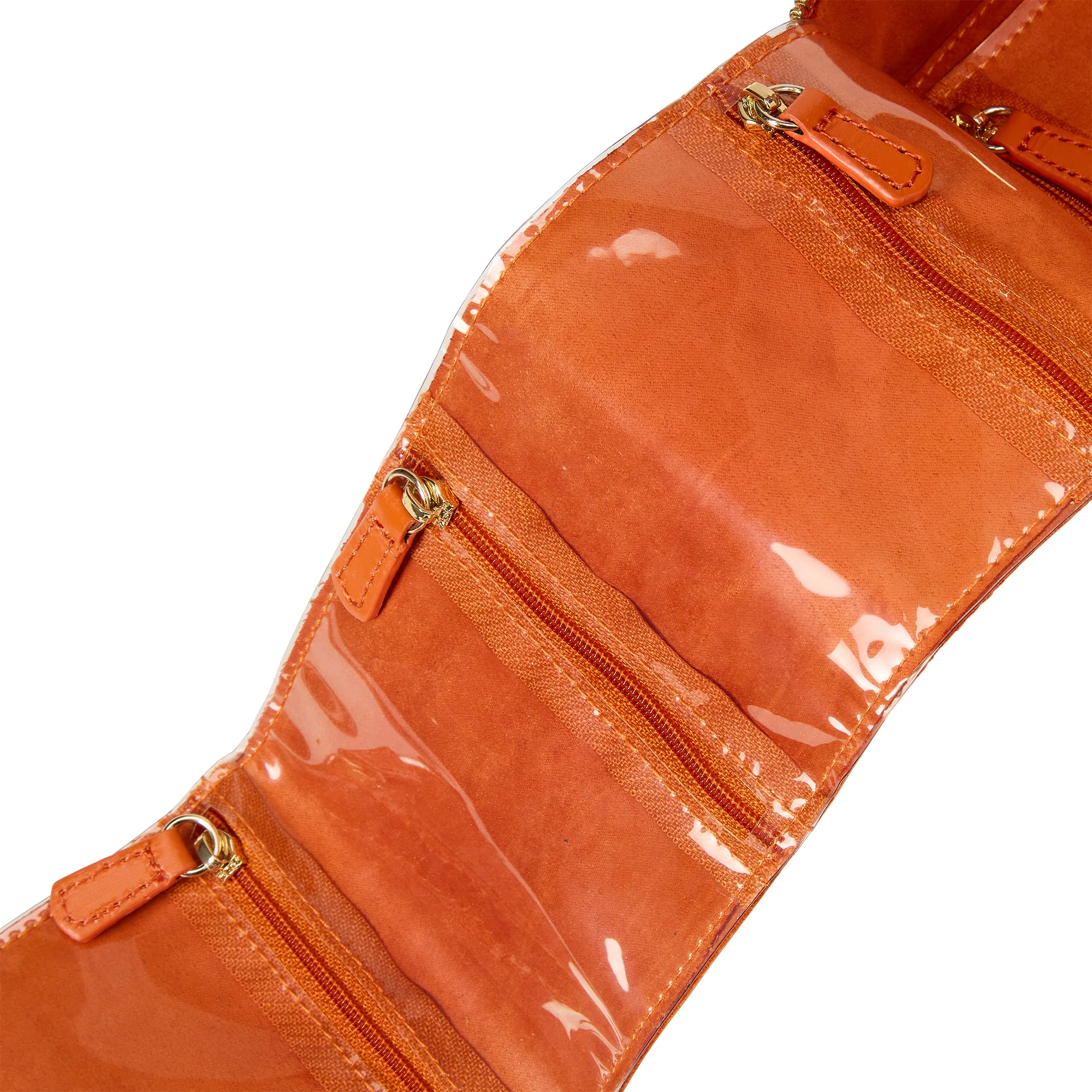 WOLF Maria Tangerine Zip Jewellery Cube - Image 6