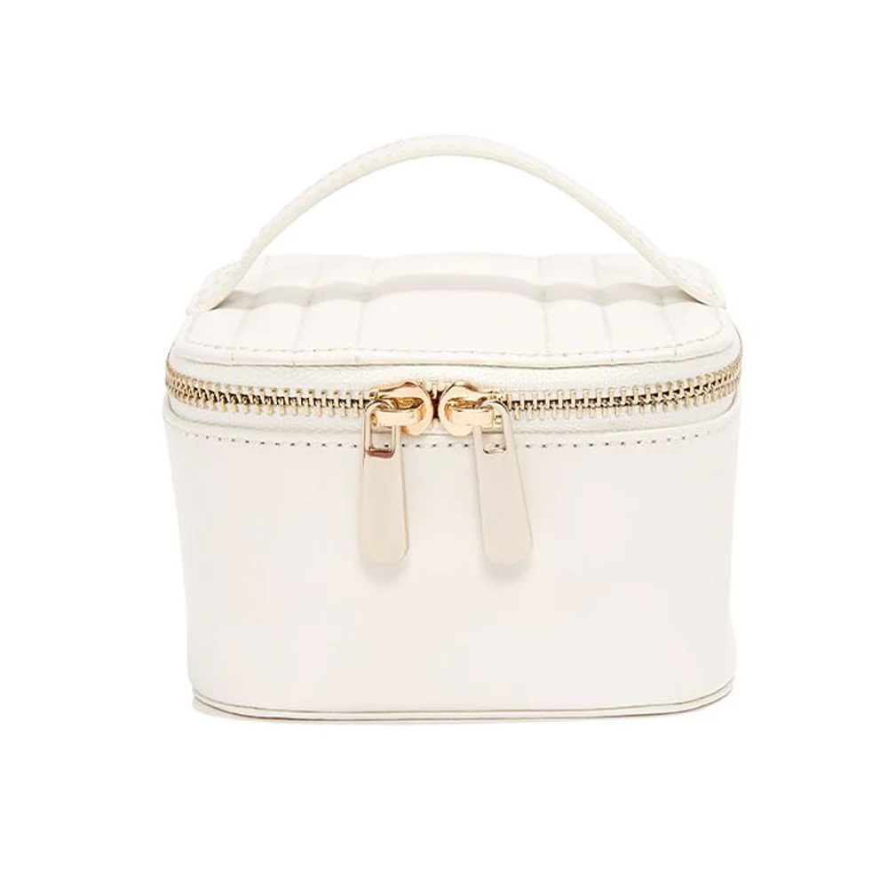 Wolf Maria White Zip Jewellery Cube - Image 2