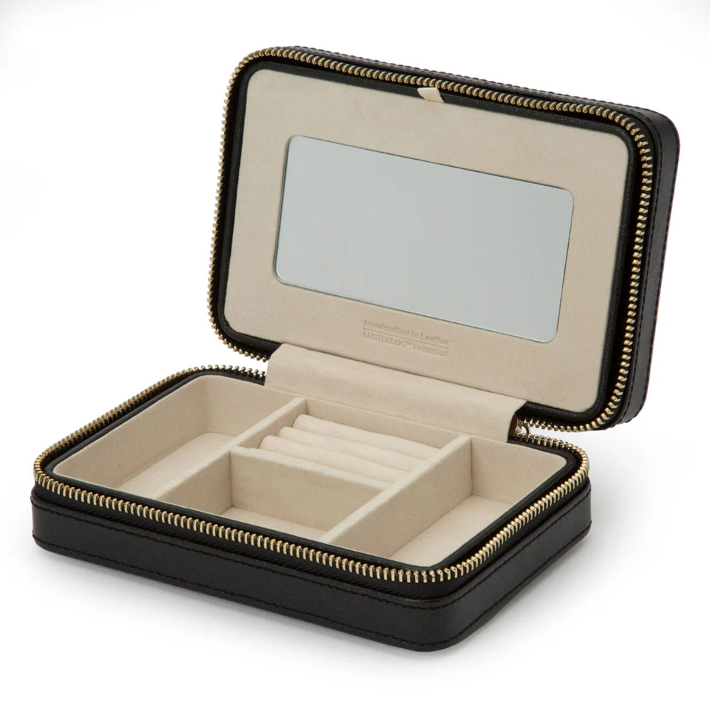 Wolf Palermo Black Anthracite Zip Case - Image 3