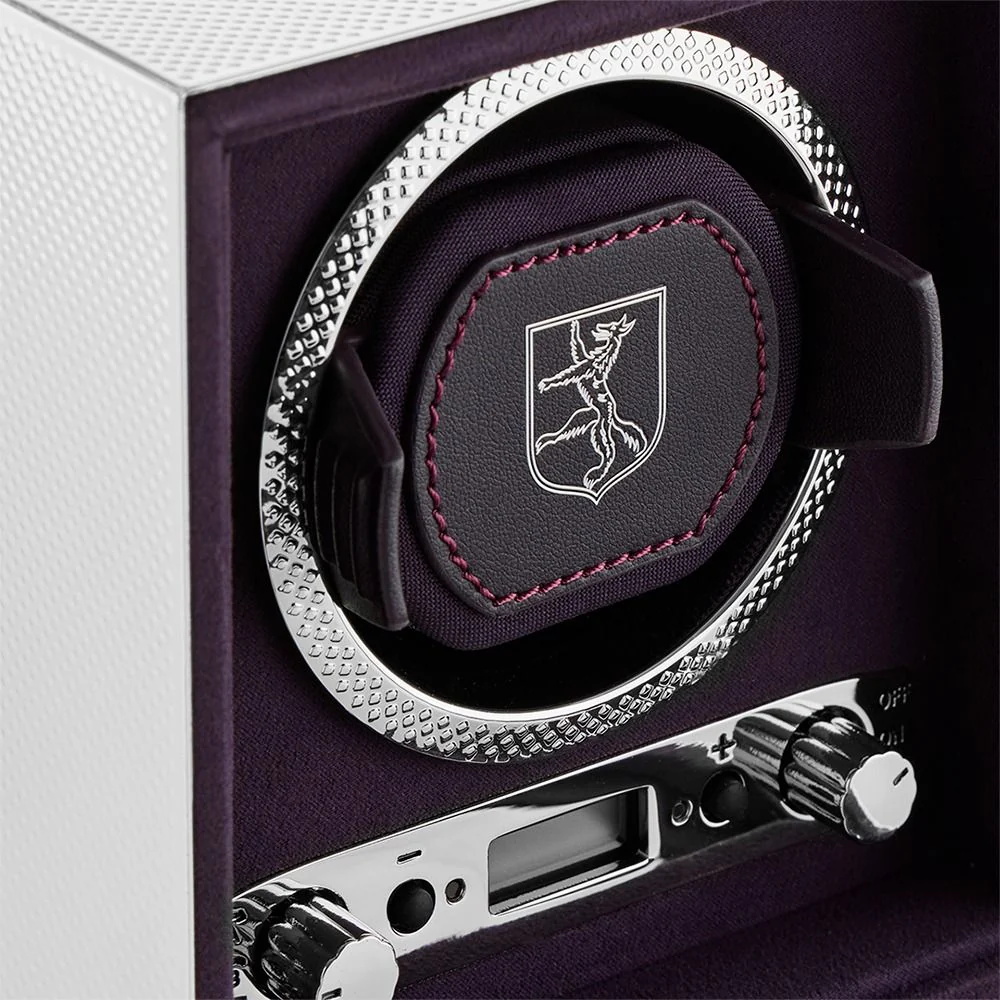 WOLF Silver 190th Anniversary Single Watch Winder - ONLINE EXCLUSIVE - Image 4