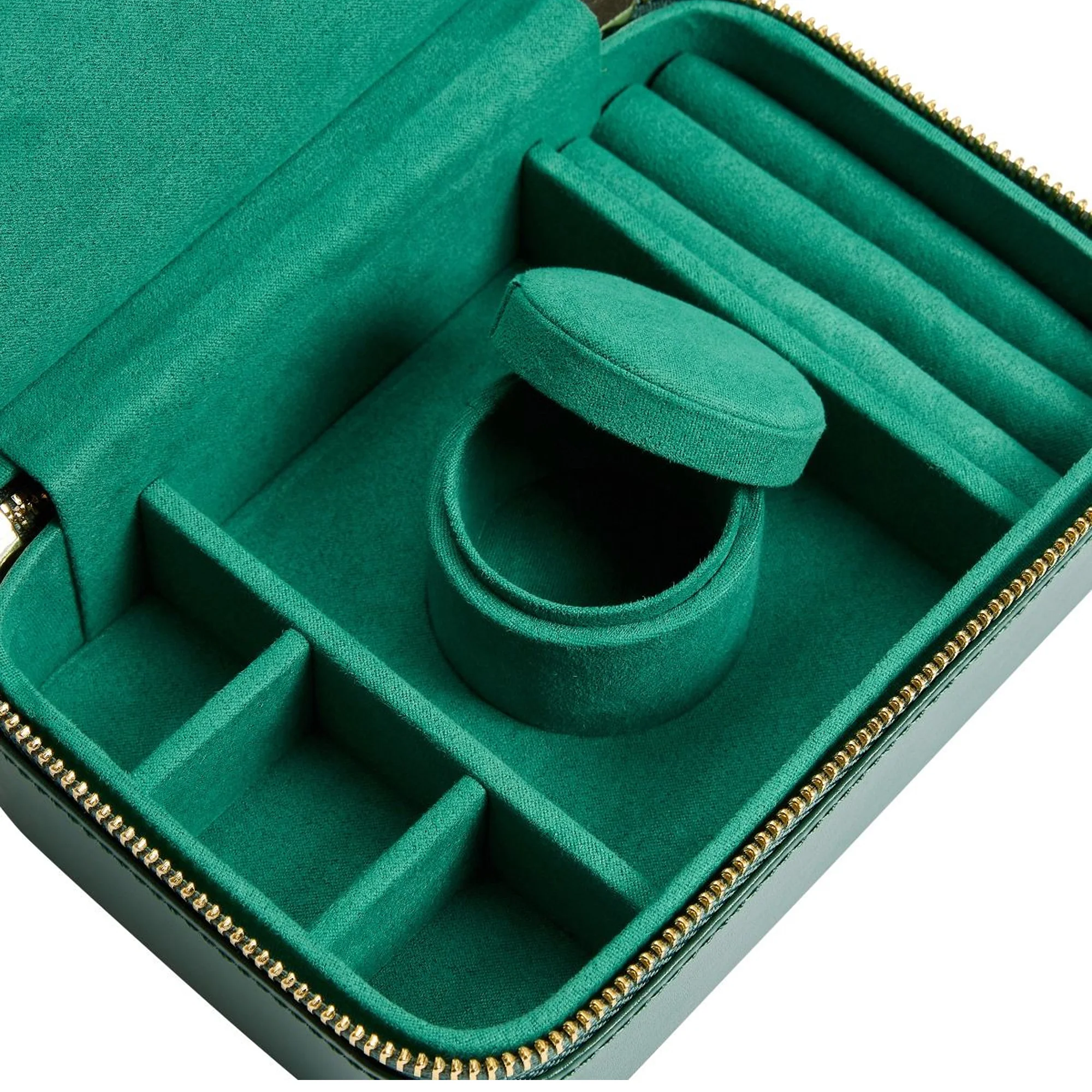 Wolf Sophia Forest Green Travel Case - Image 3