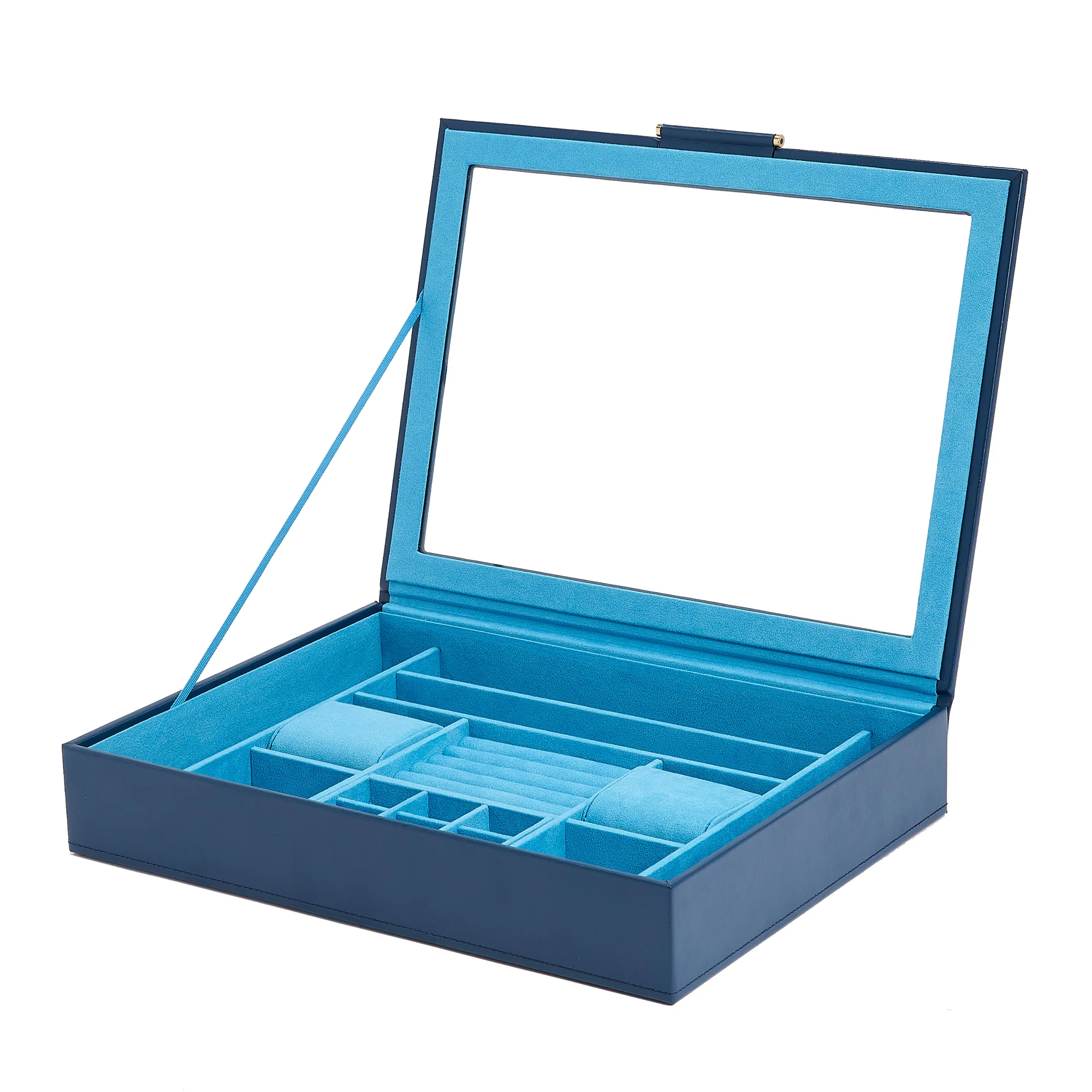 WOLF Sophia Jewellery Box with Window - Image 2
