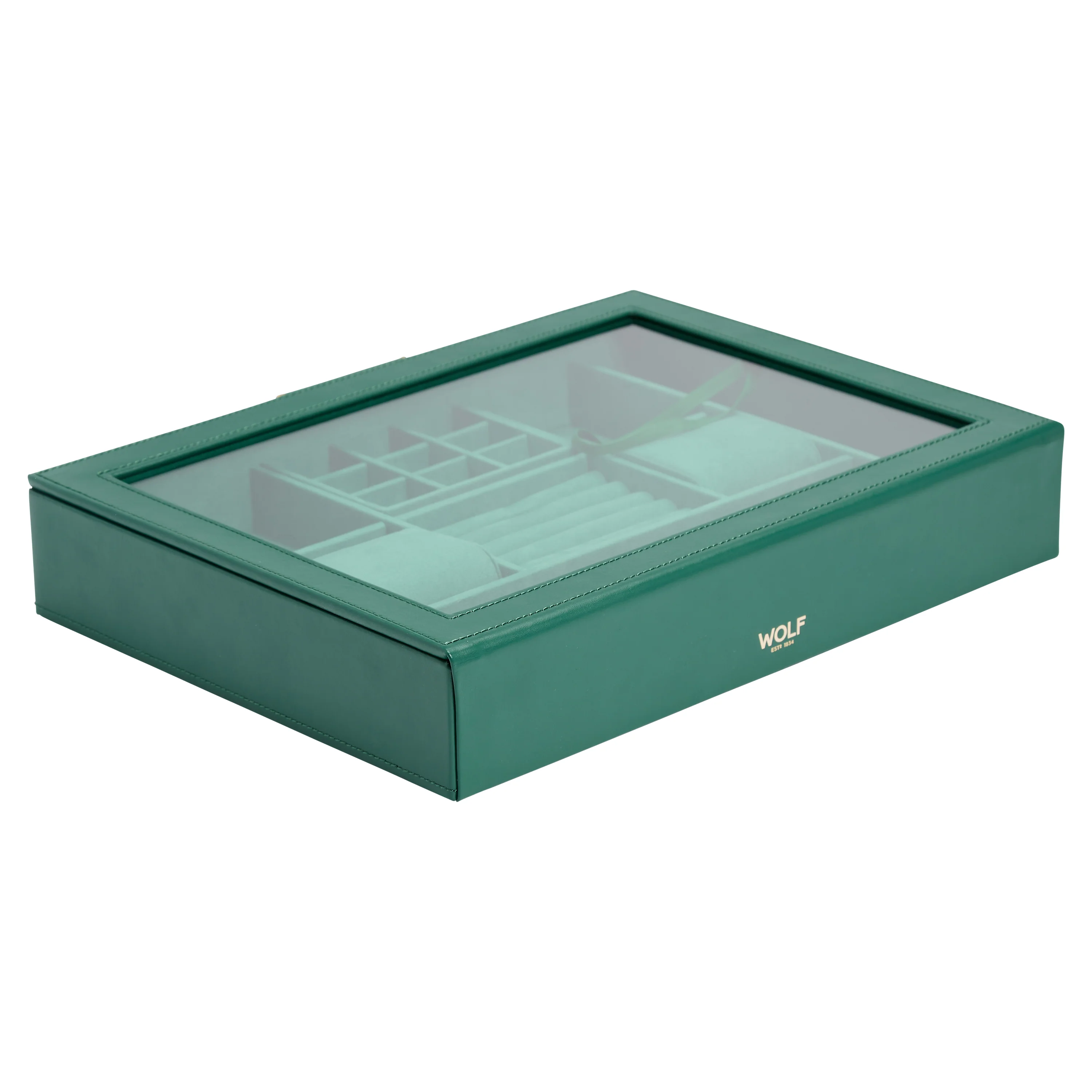WOLF Sophia Jewellery Box with Window - Image 6