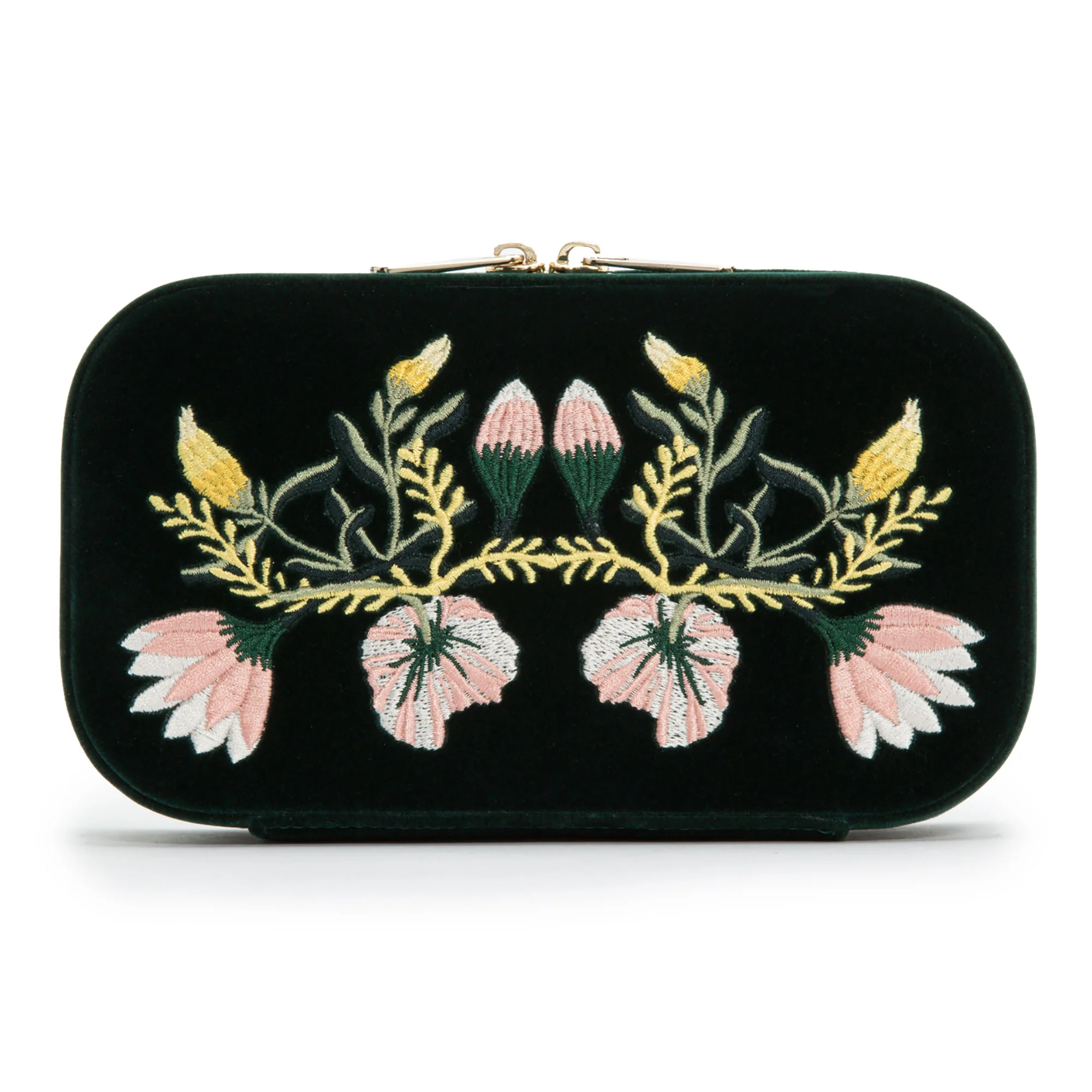 Wolf Zoe Forest Green Travel Zip Case - Image 2
