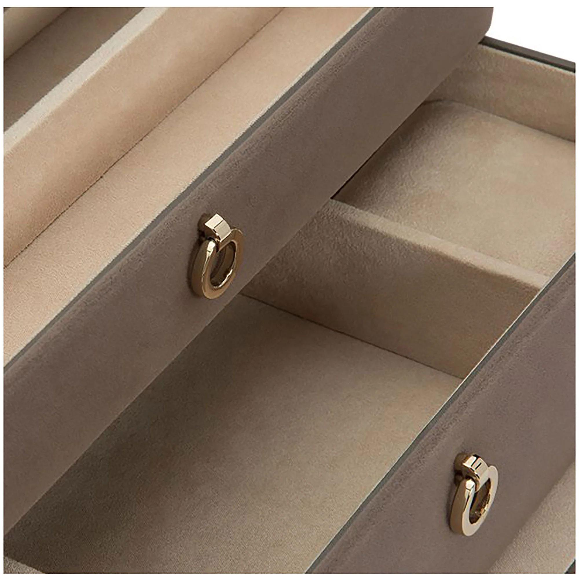 Wolf Zoe Mink Medium Jewellery Box - Image 4