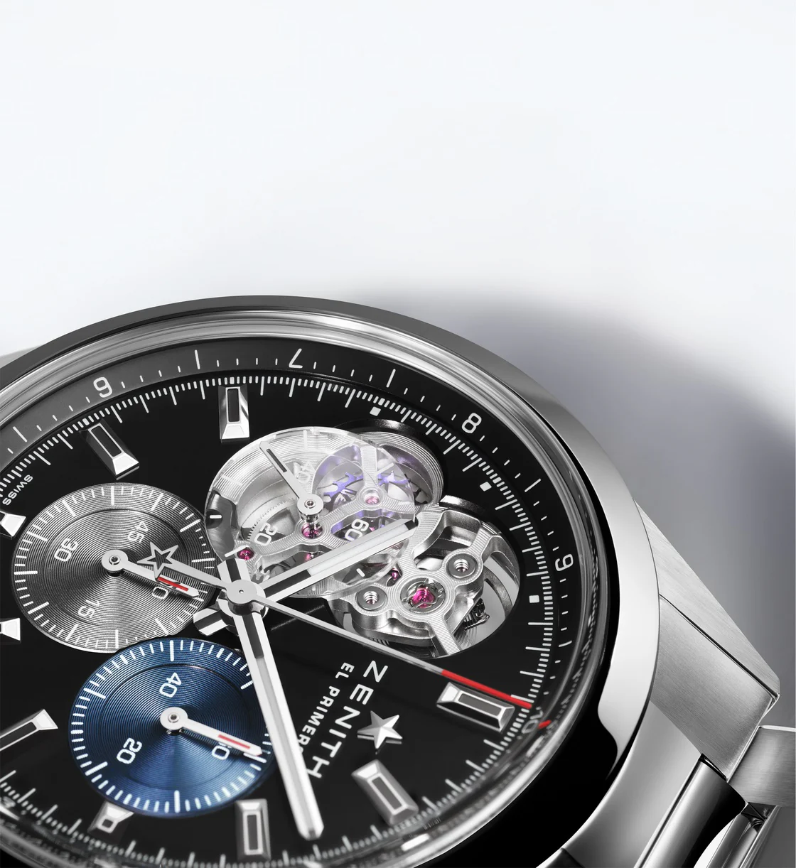 Zenith Chronomaster 39.5mm Automatic Watch 03.3300.3604/21.M3300 - Image 4