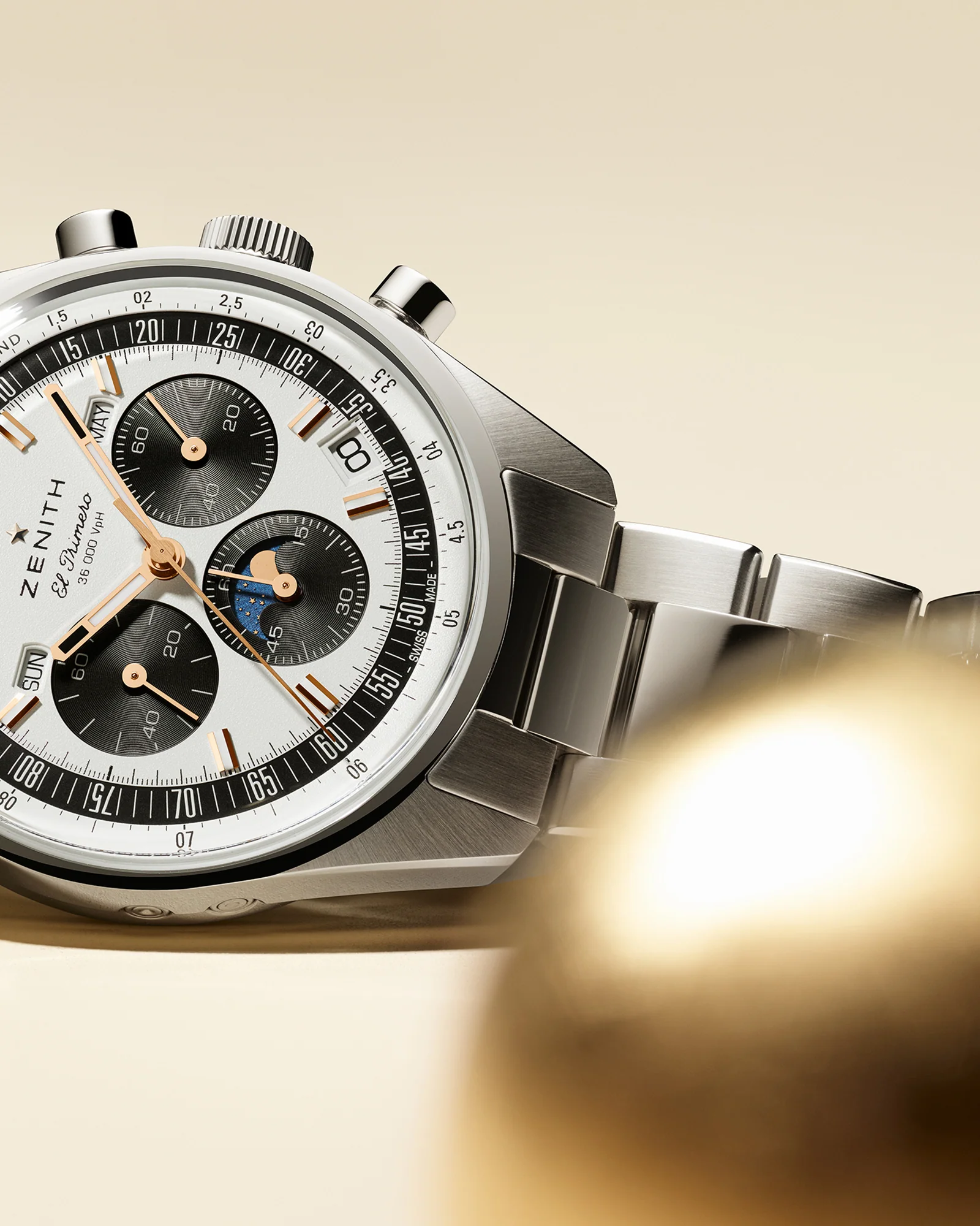 Zenith Chronomaster Original 38mm Automatic Watch 03.3400.3610/38.M3200 - Image 2