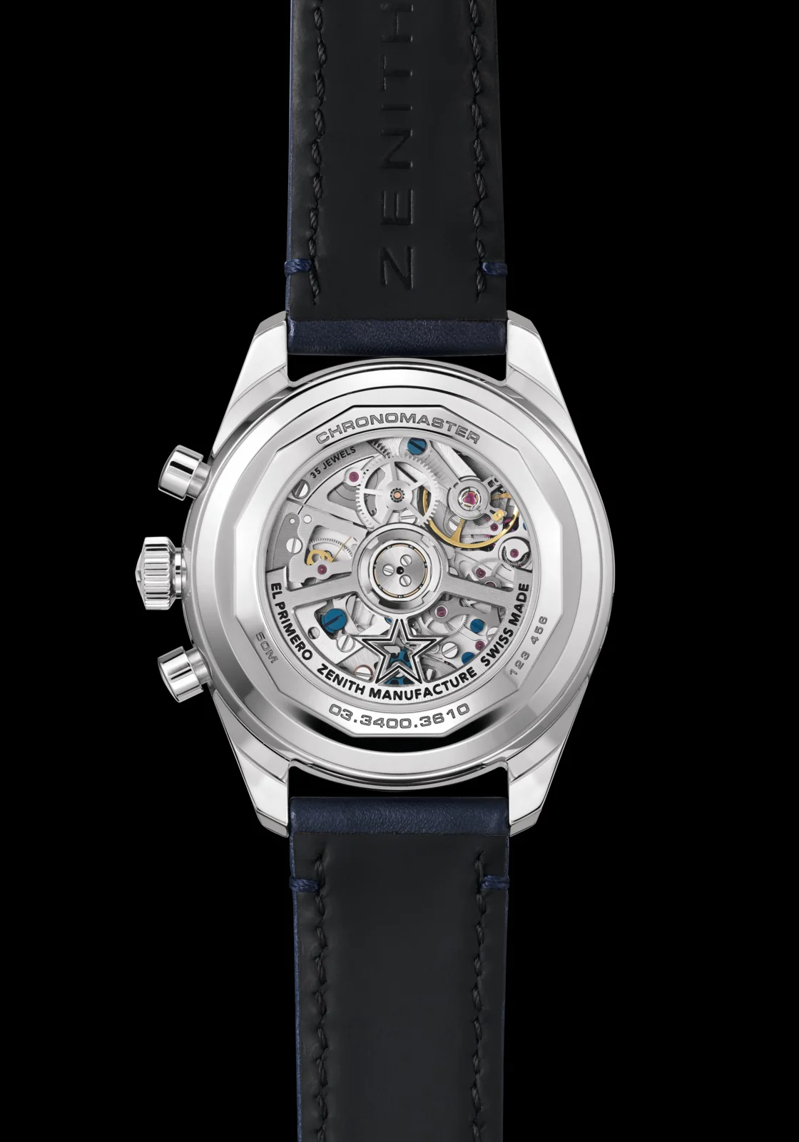 Zenith Chronomaster Original 38mm Automatic Watch 03.3400.3610/39.C910 - Image 4