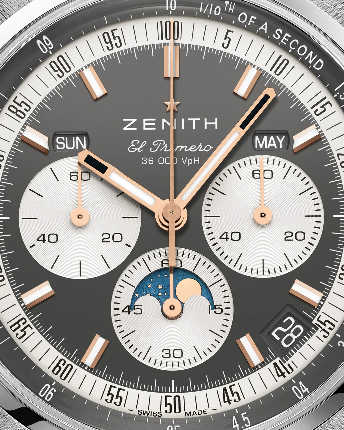 Zenith Chronomaster Original 38mm Automatic Watch 03.3400.3610/39.C910 - Image 5