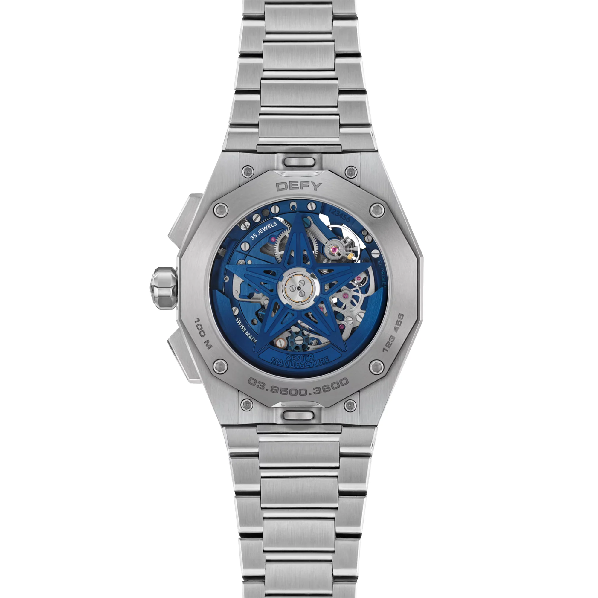 Zenith Defy Skyline Chronograph Skeleton 42mm Automatic Watch 03.9500.3600/79.I001 - Image 4