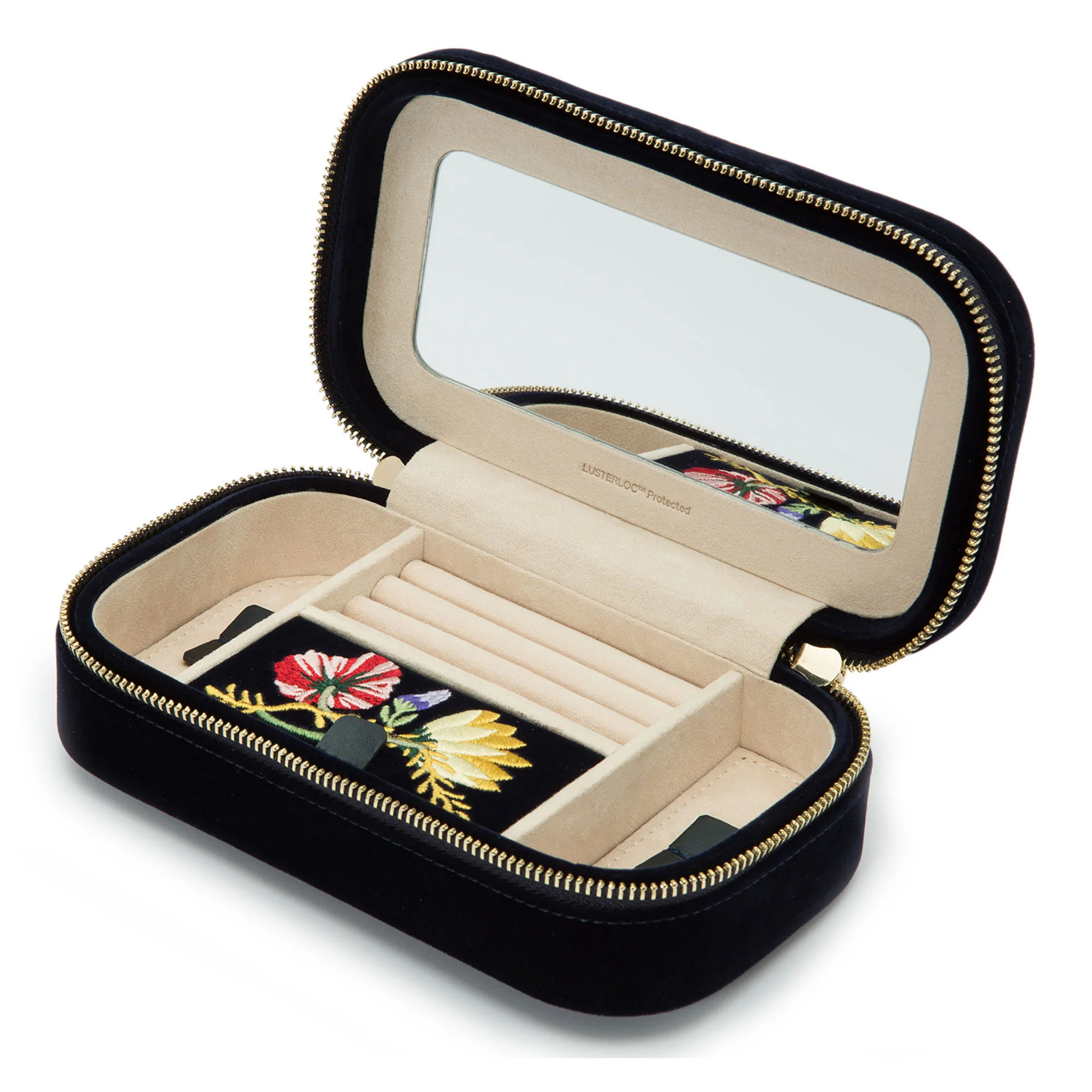 Wolf Zoe Indigo Travel Zip Case - Image 3
