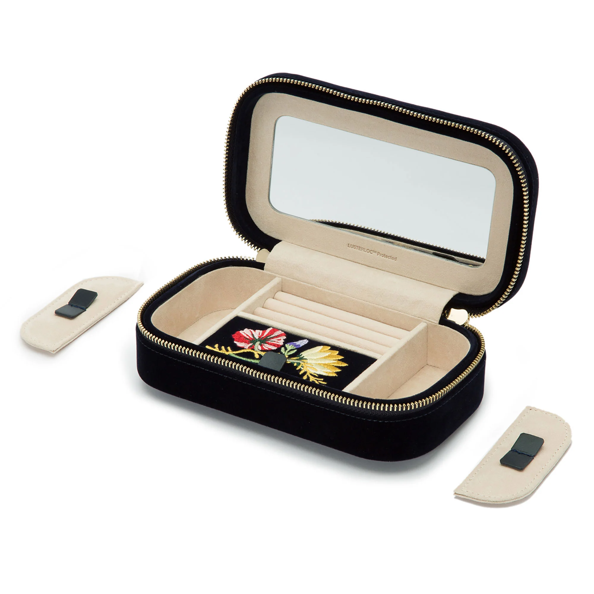 Wolf Zoe Indigo Travel Zip Case - Image 4